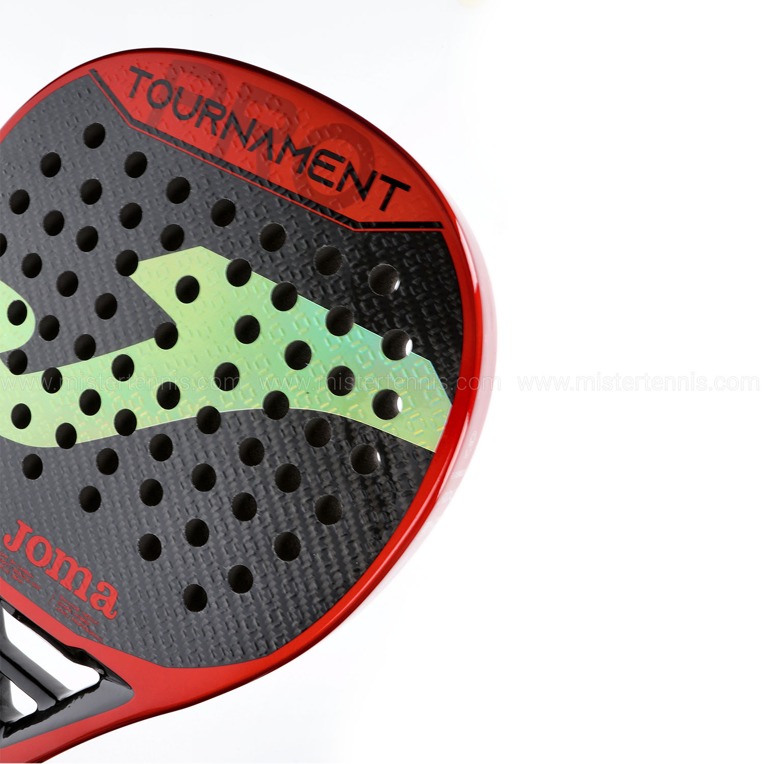 Joma Tournament Black Gold Red Padel Racket - M1 PADEL E-Shop