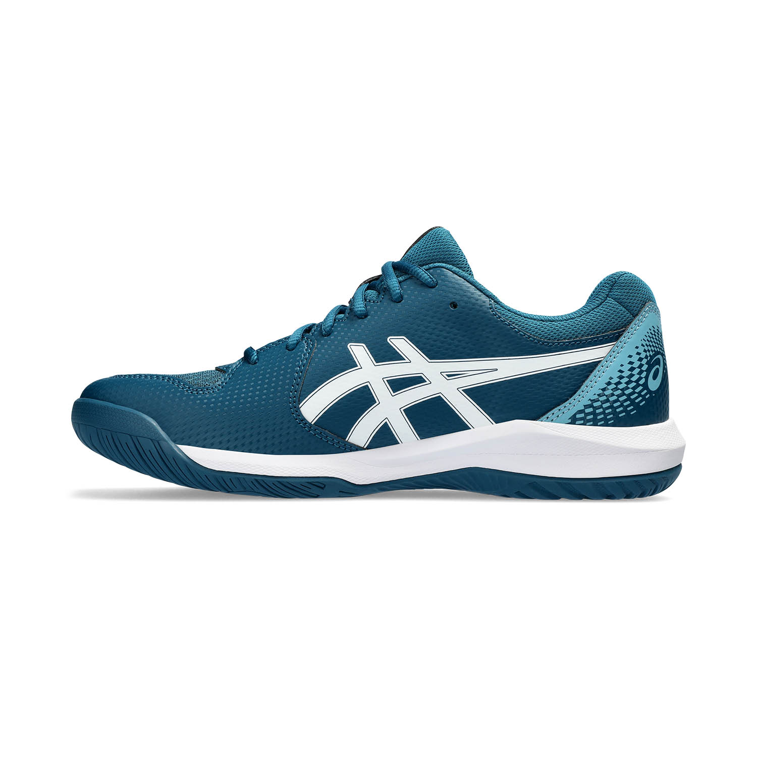 Zapatillas hombre Asics Gel Dedicate 8 Restful Teal/Blanco TIERRA BATIDA