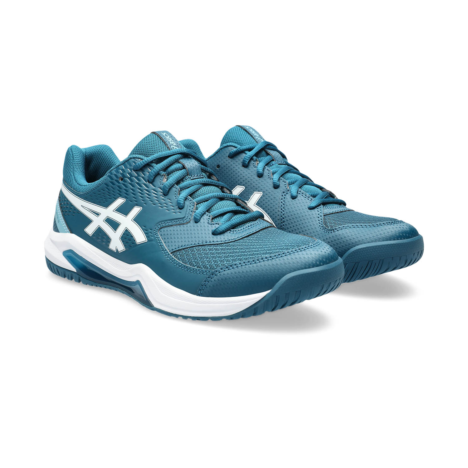 Asics Gel Dedicate 8 Men's Tennis Shoes - Restful Teal/White