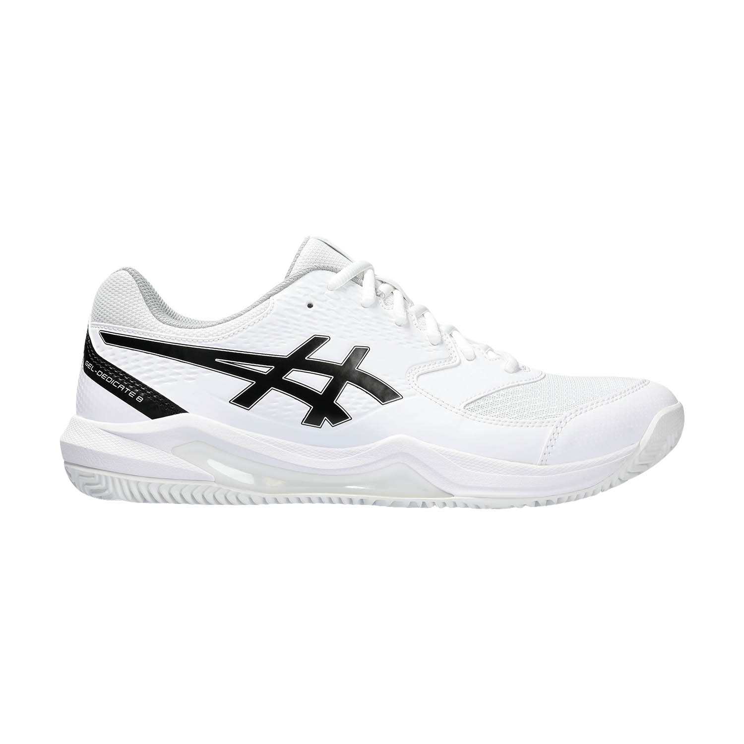 Asics Gel Dedicate 8 Clay - White/Black