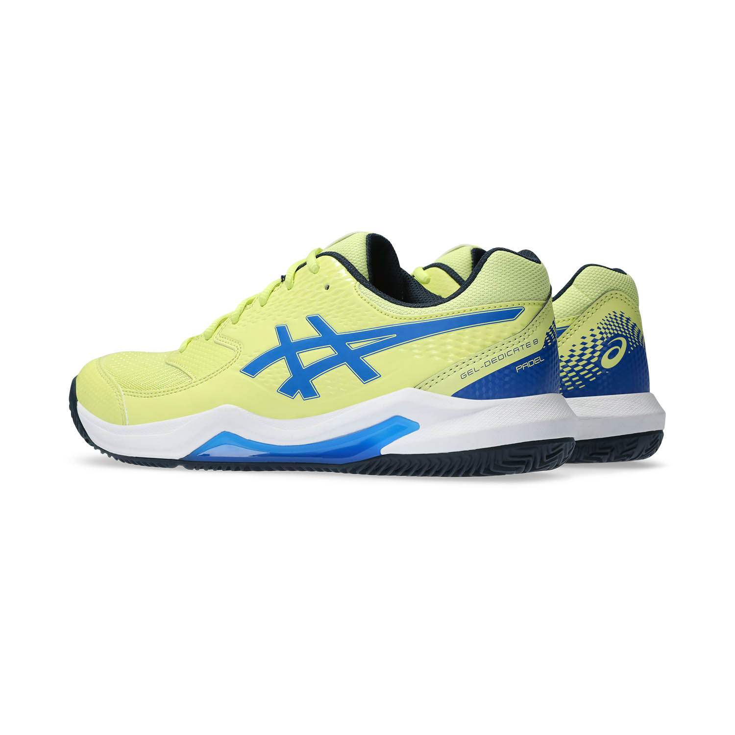 Asics Gel Dedicate 8 Padel - Glow Yellow/Illusion Blue