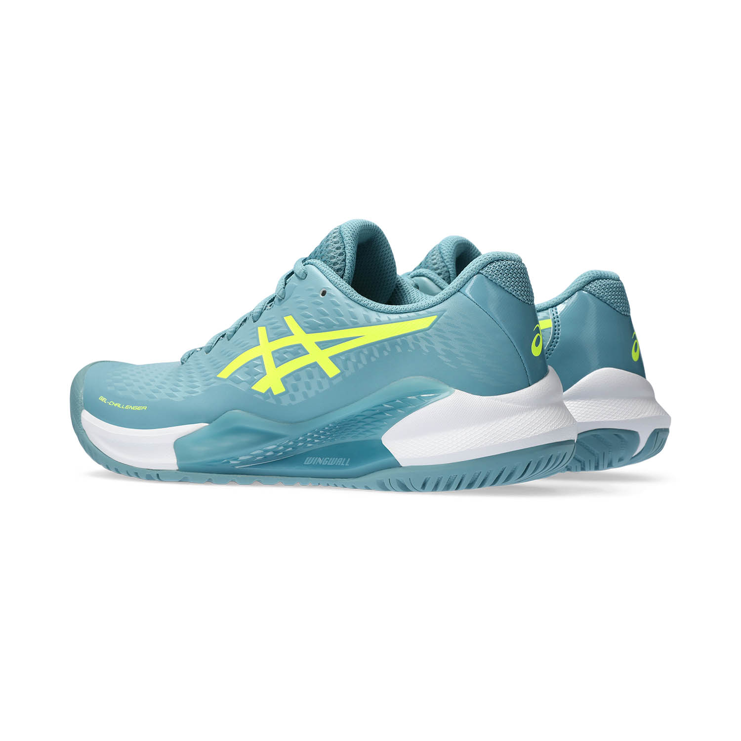 Asics Gel Challenger 14 - Gris Blue/Safety Yellow