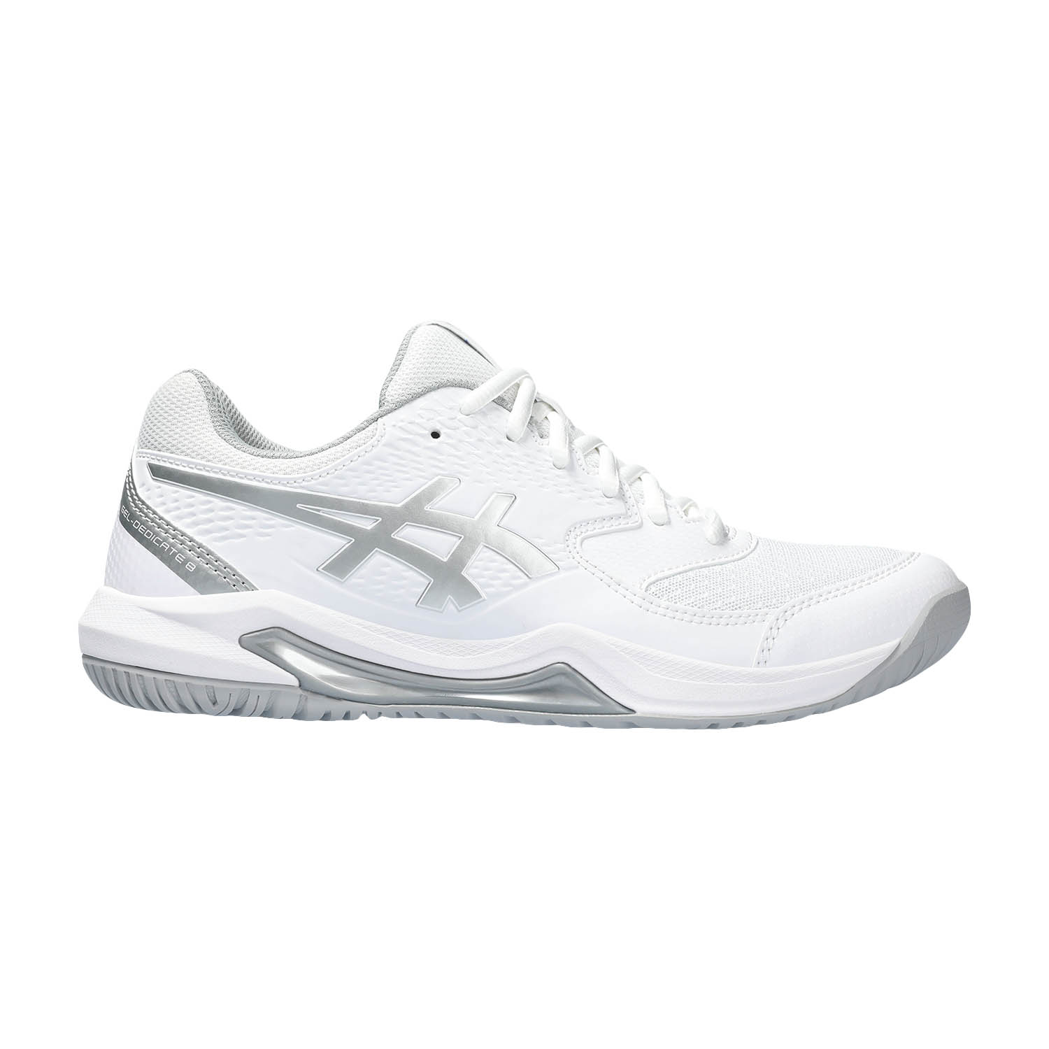 Asics Gel Dedicate 8 - White/Pure Silver