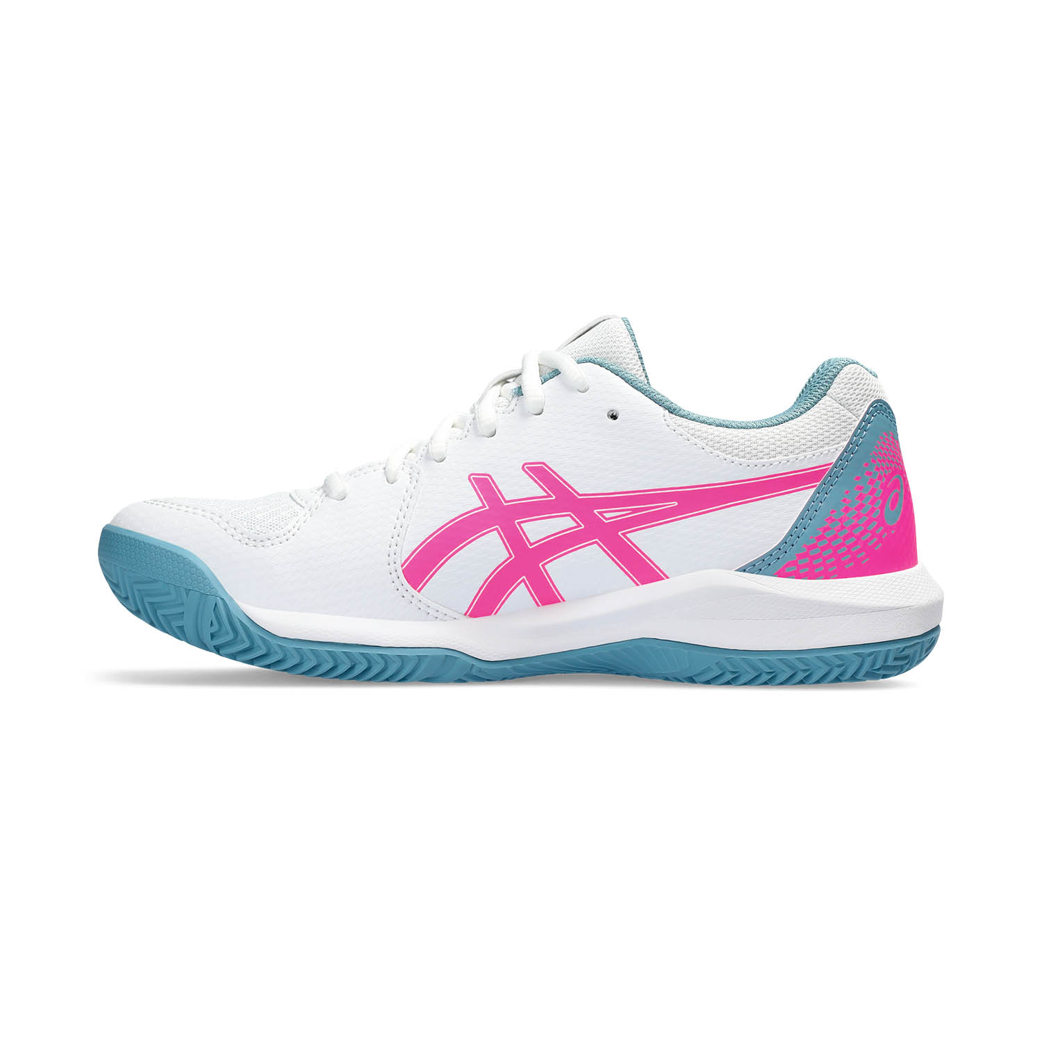 Women's GEL-DEDICATE 8 PADEL, White/Hot Pink, Padel