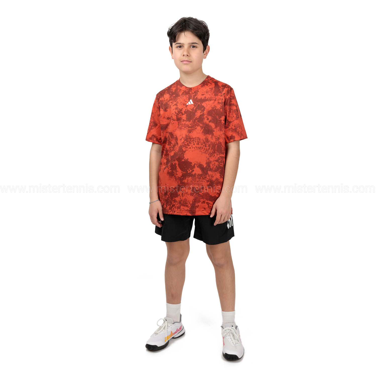 Camiseta Roja Estampado Espalda Niño