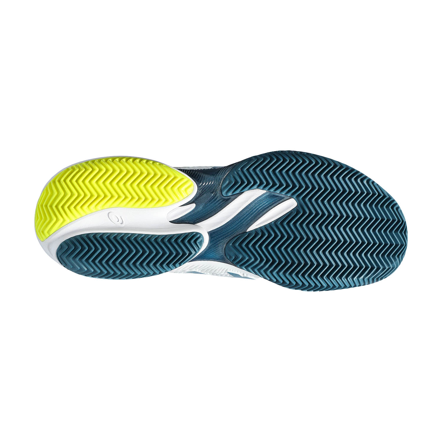 Asics Court FF 3 Clay Men's Tennis Shoes - White/Gris Blue