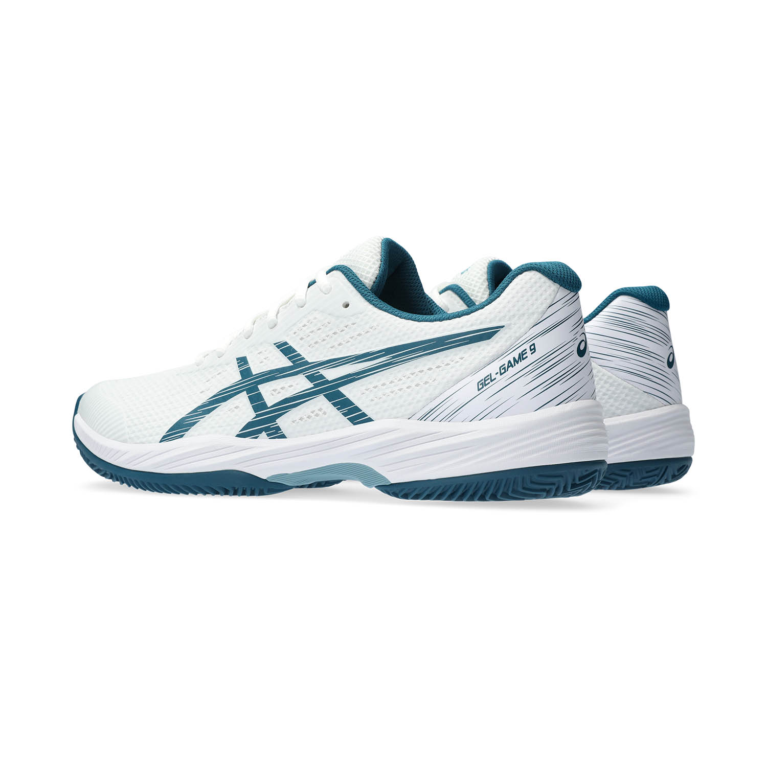 Asics Gel Game 9 Clay/OC - White/Restful Teal