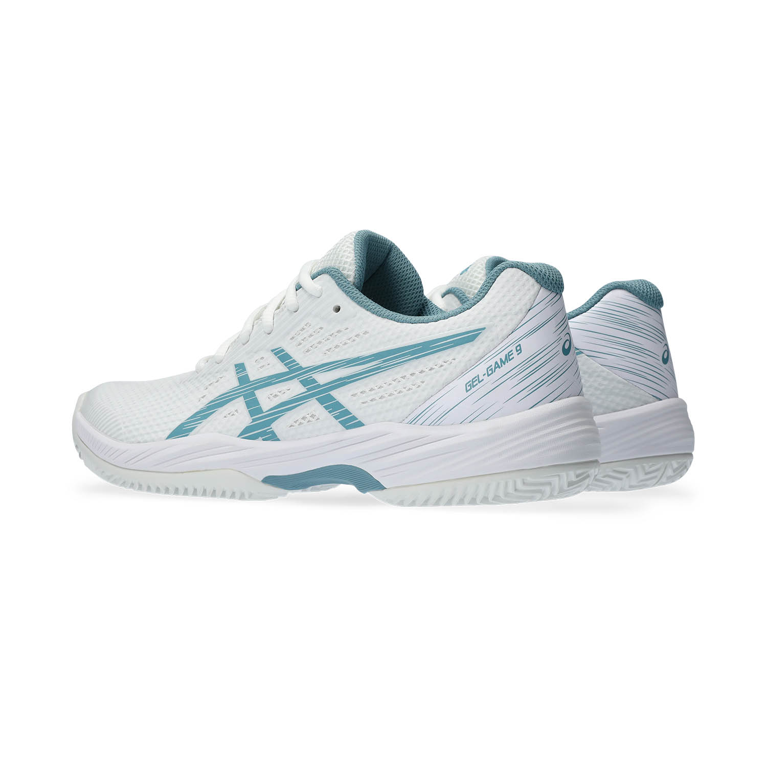 Asics Gel Game 9 Clay/OC - White/Gris Blue