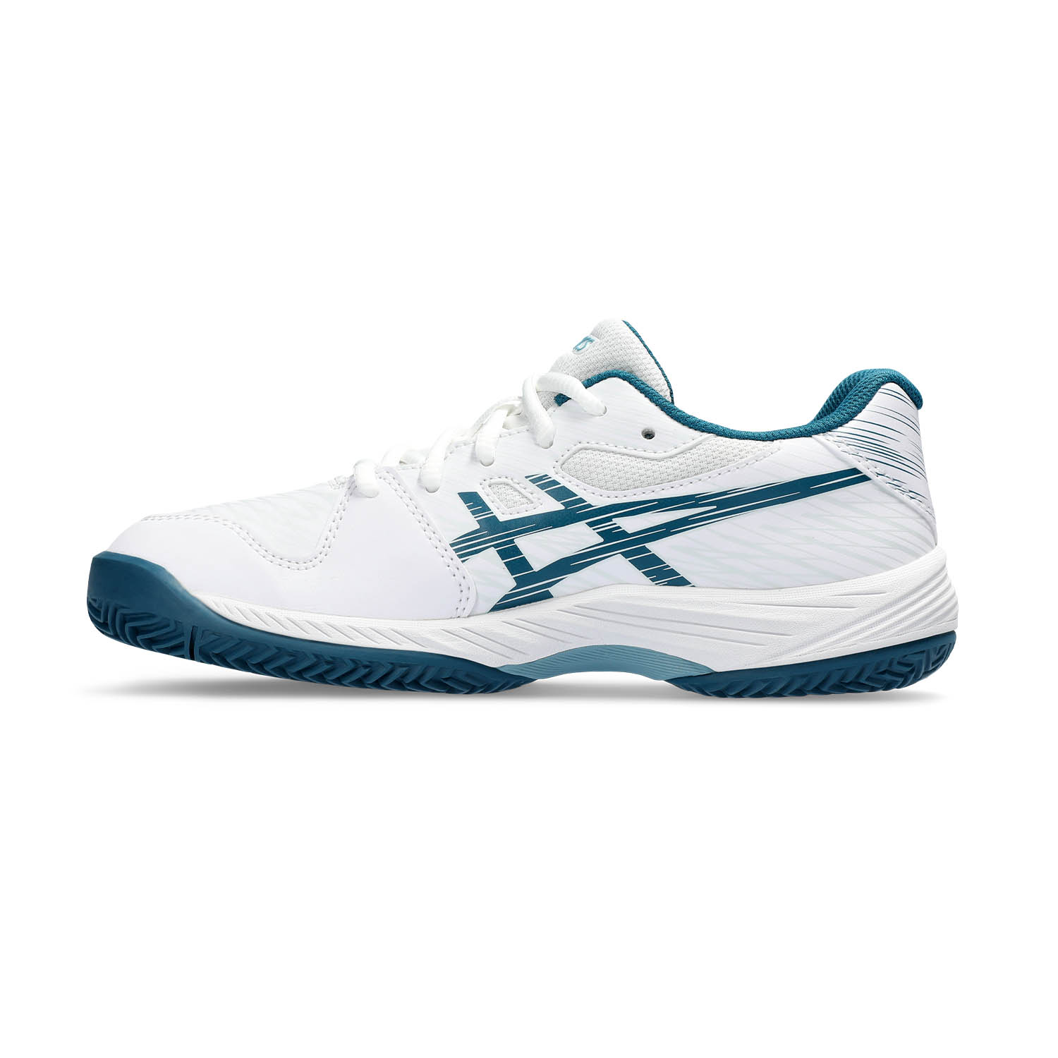 Asics Gel Game 9 GS Clay/OC Junior - White/Restful Teal