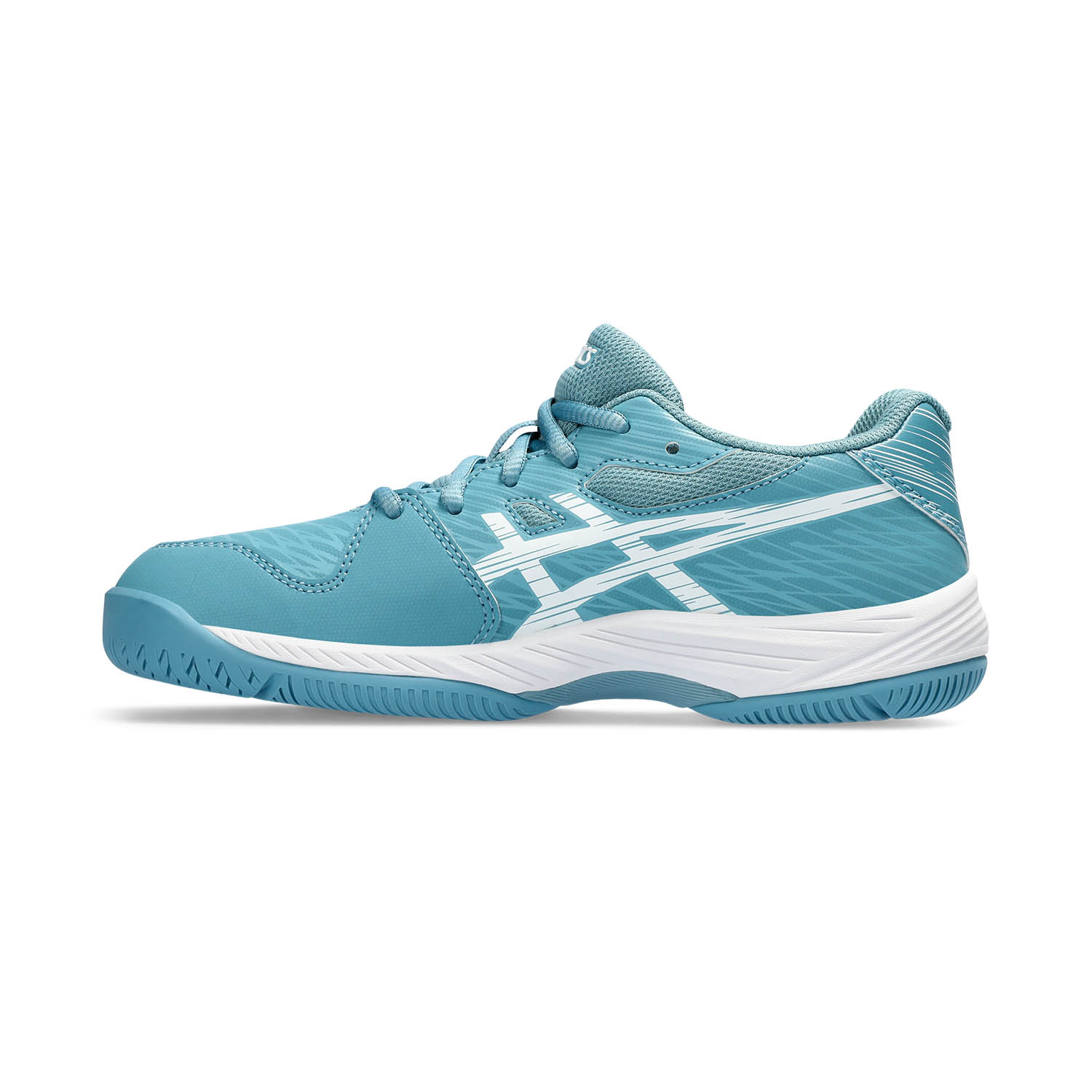 Asics Gel Game 9 GS Bambini - Gris Blue/White