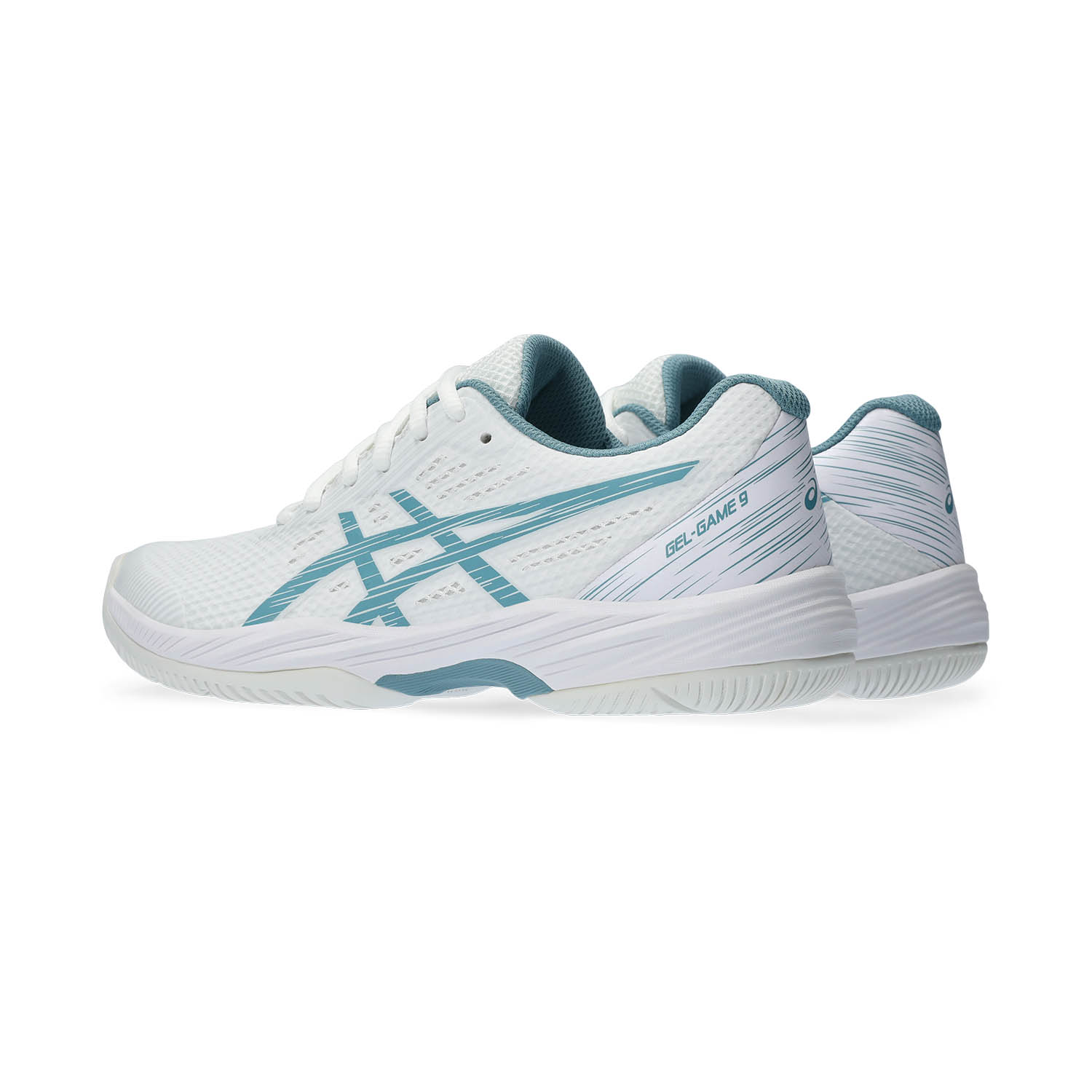 Asics Gel Game 9 - White/Gris Blue