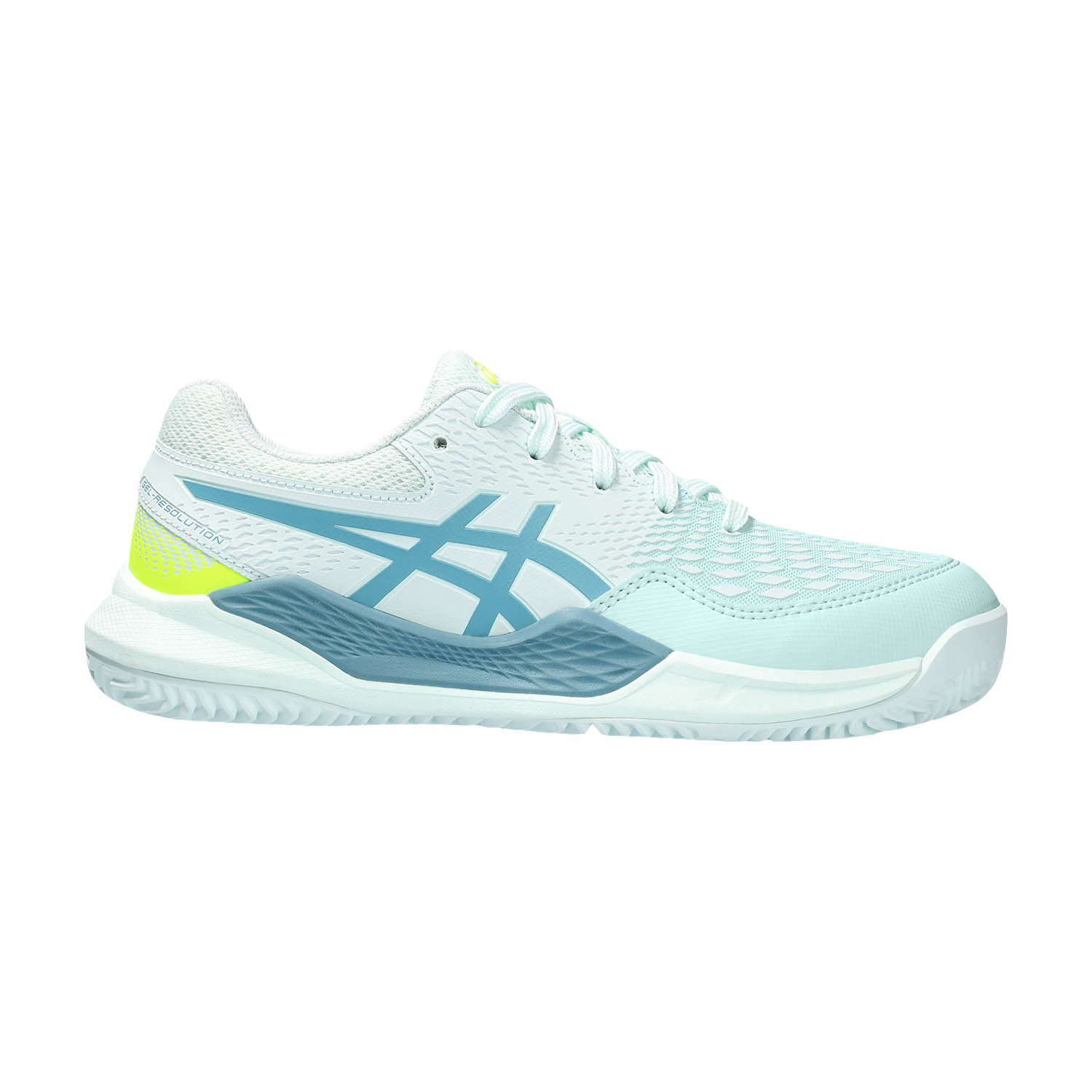 Asics Gel Resolution 9 GS Clay Scarpe Tennis Bambini Soothing Sea