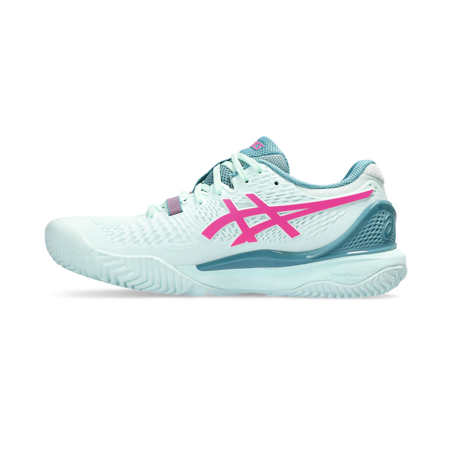 Asics Gel Resolution 9 Padel - Soothing Sea/Hot Pink