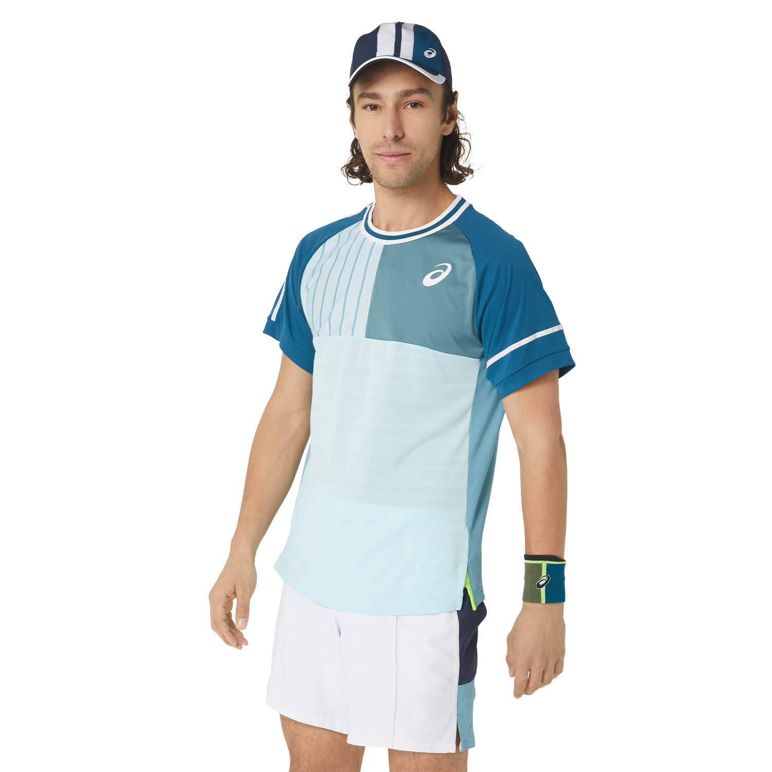 Asics Match Camiseta - Aquamarine