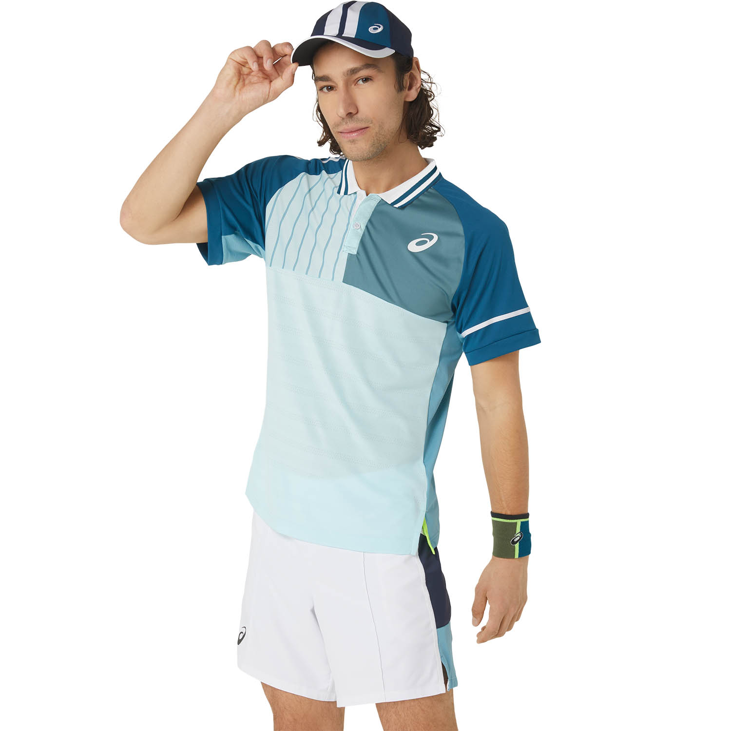 Asics Match Polo - Aquamarine