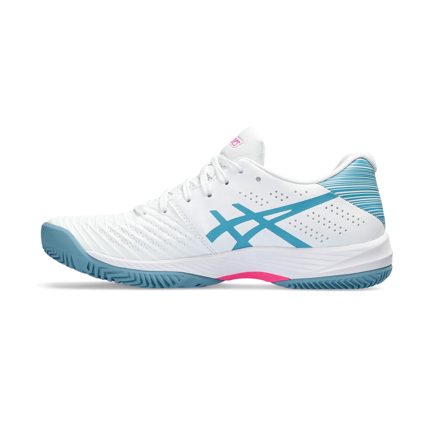 ASICS Solution Swift FF 10 , White/Pure Silver (Women's)