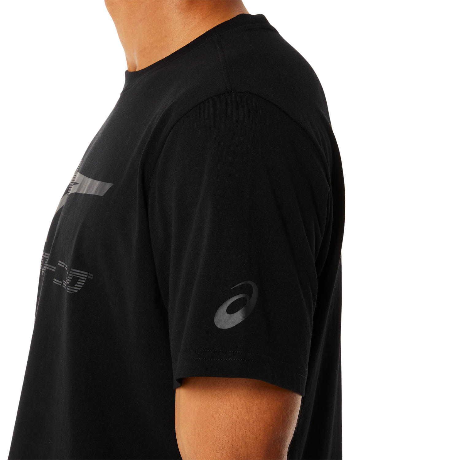 Asics Tiger T-Shirt - Performance Black/Graphite Grey