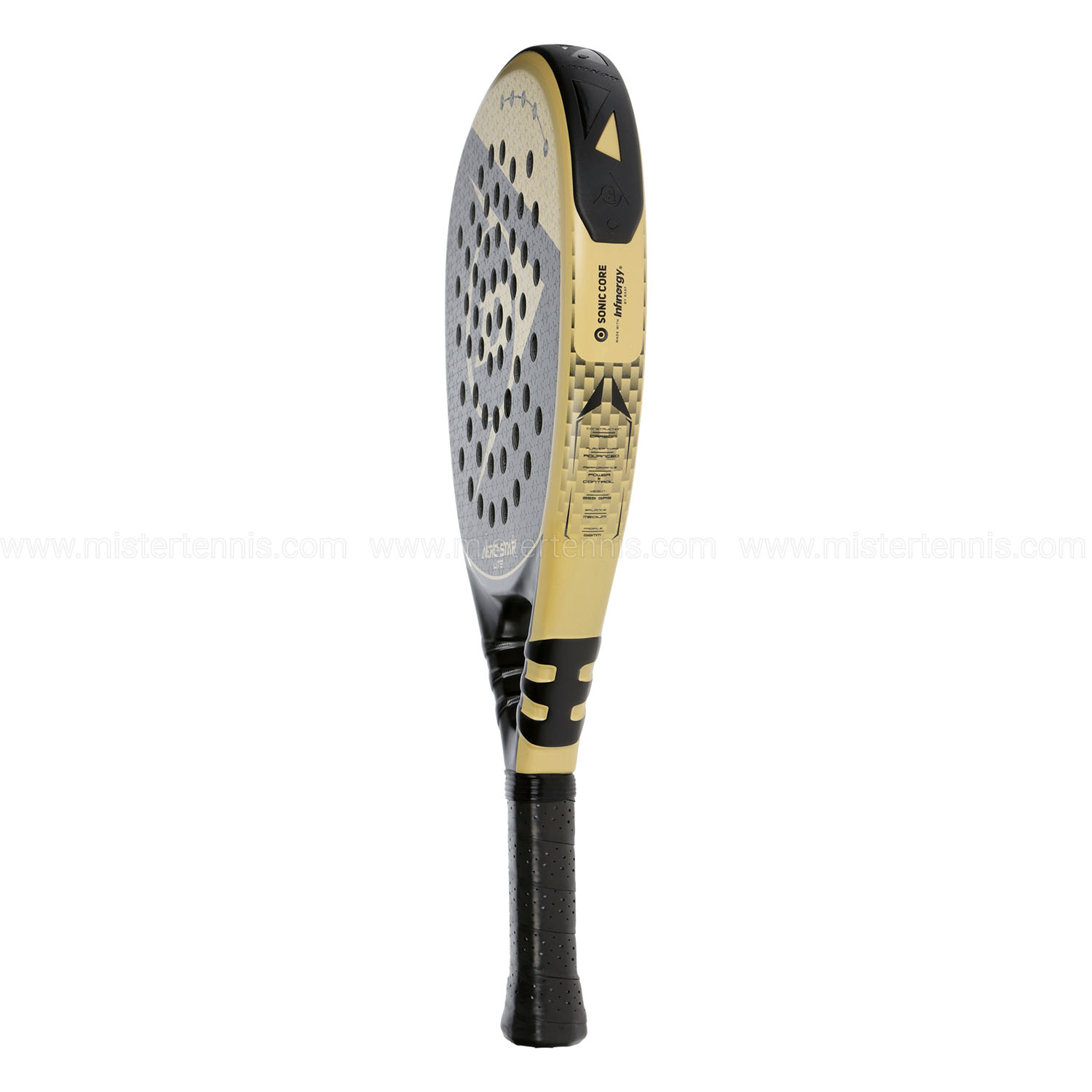 Dunlop Aero-Star Lite Padel - Black/Gold