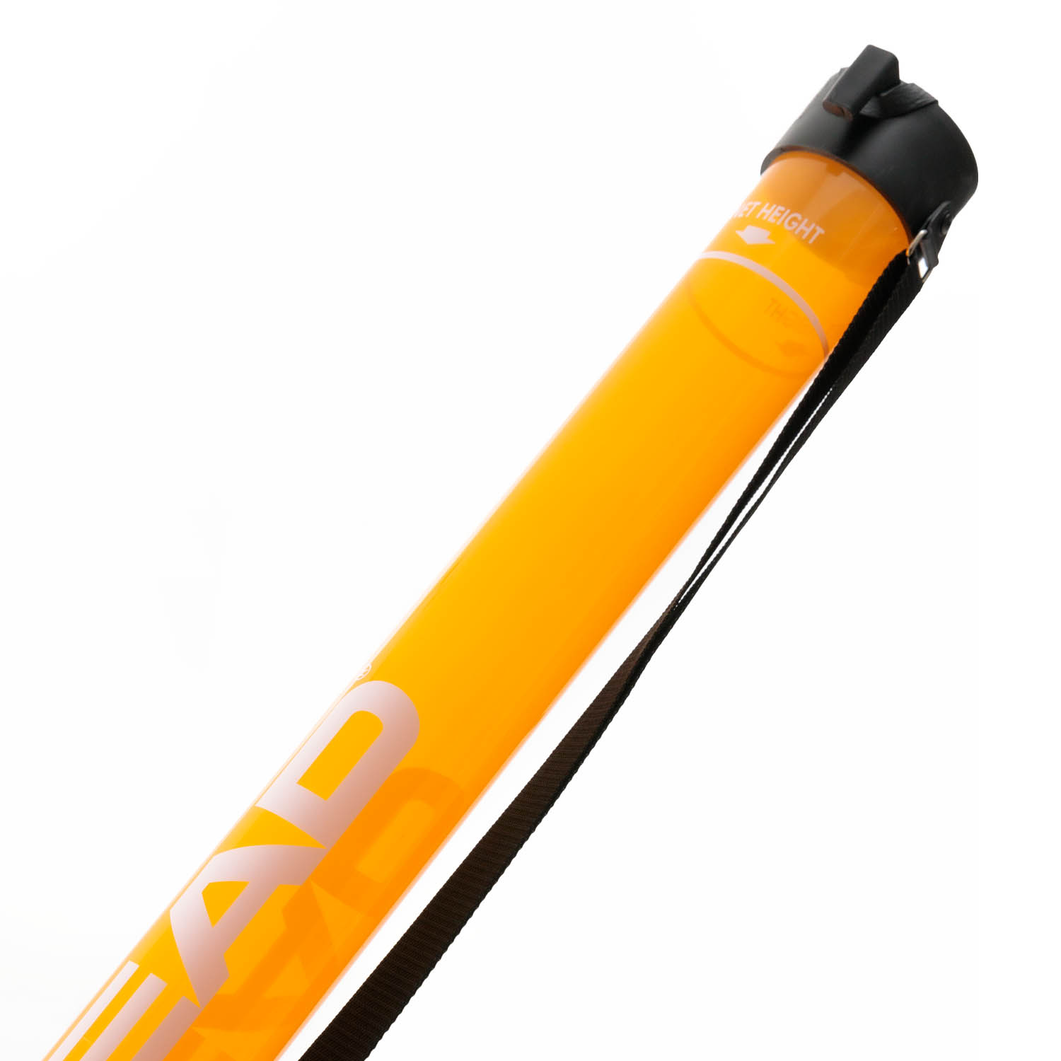 Lenwen 2 Raccoglitori Per Palline Da Tennis Con Tracolla: Tubi Leggeri Da 94 Cm, Capacità 15 Palline, Trasparenti
