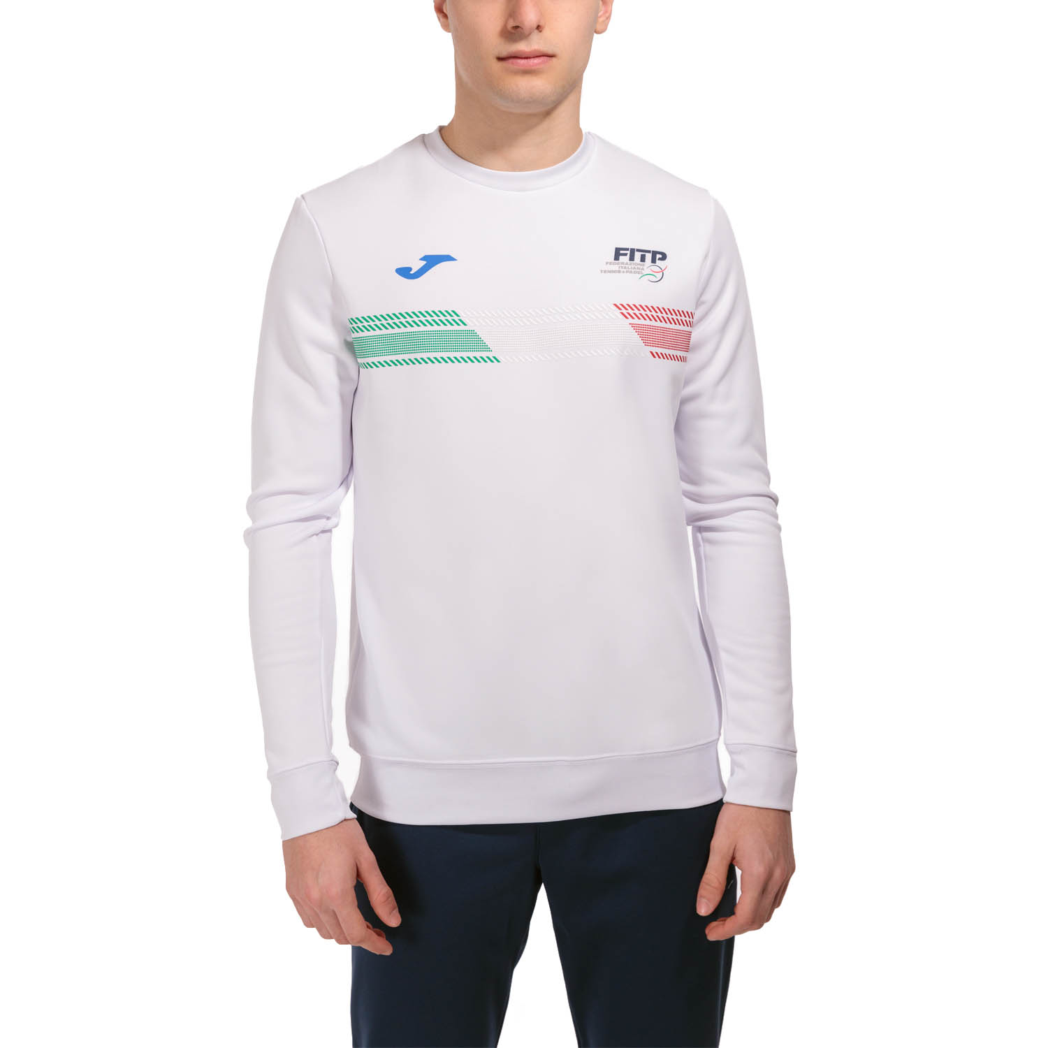 Joma FITP Graphic Sudadera Tennis y Padel Hombre White