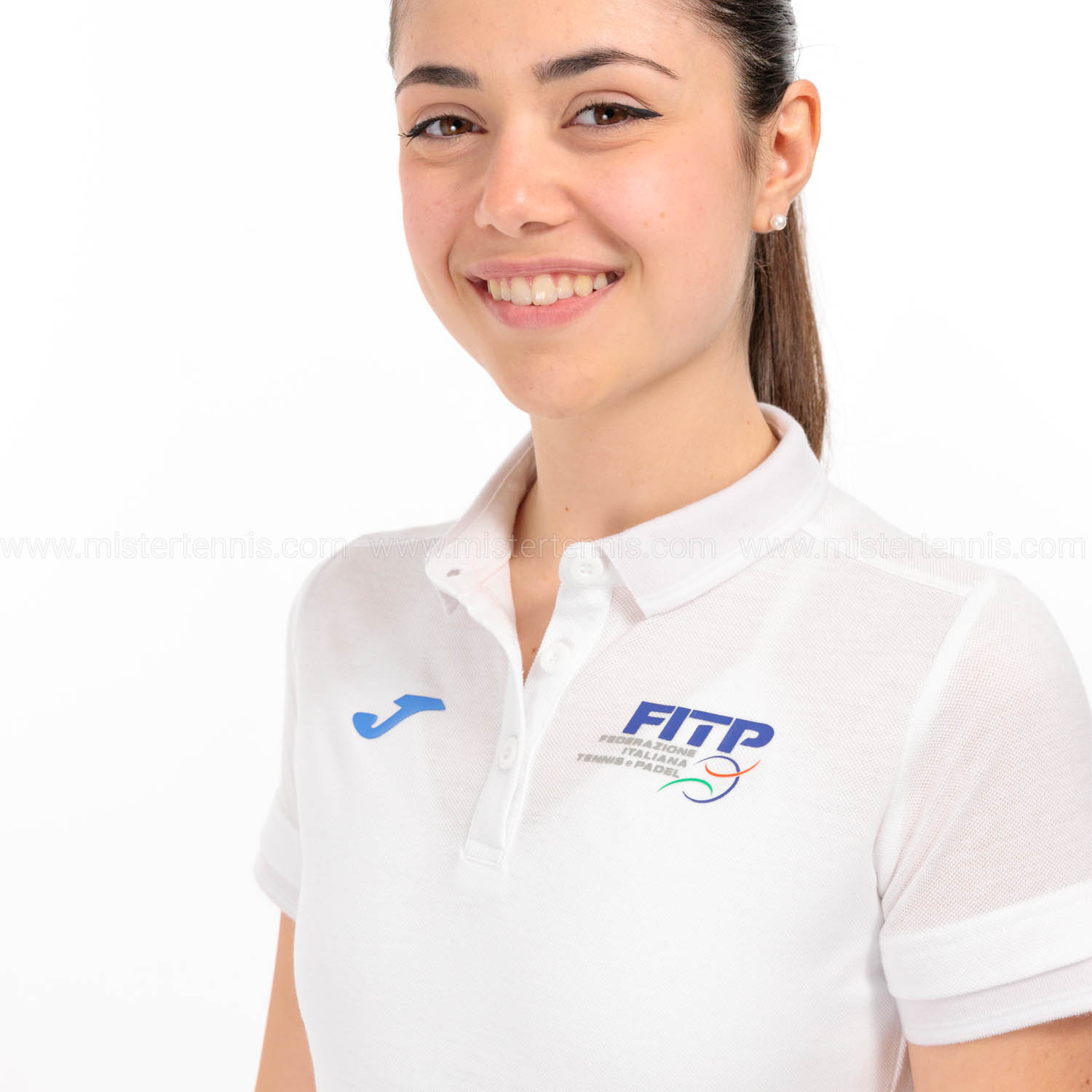 Joma FITP Logo Polo - White