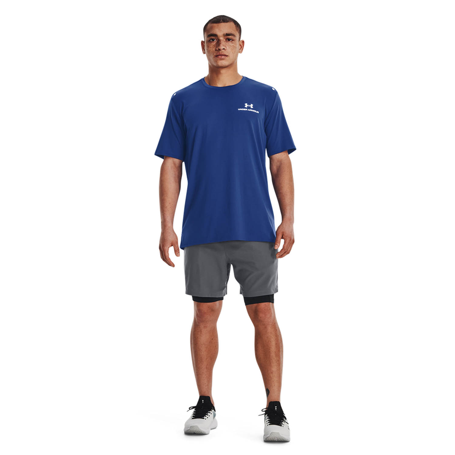 Under Armour Rush Energy Camiseta - Blue Mirage/White