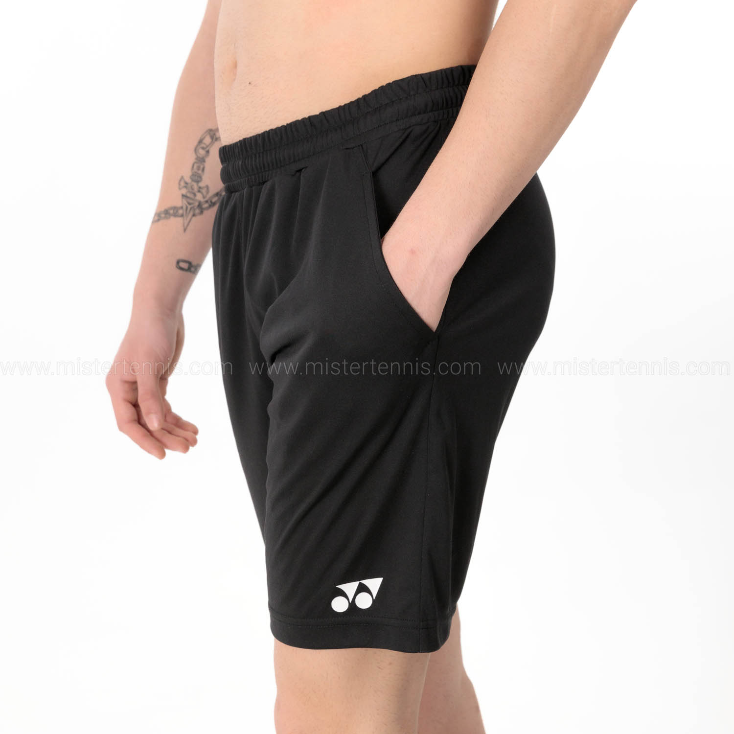 Yonex Club Knit 9in Pantaloncini - Black