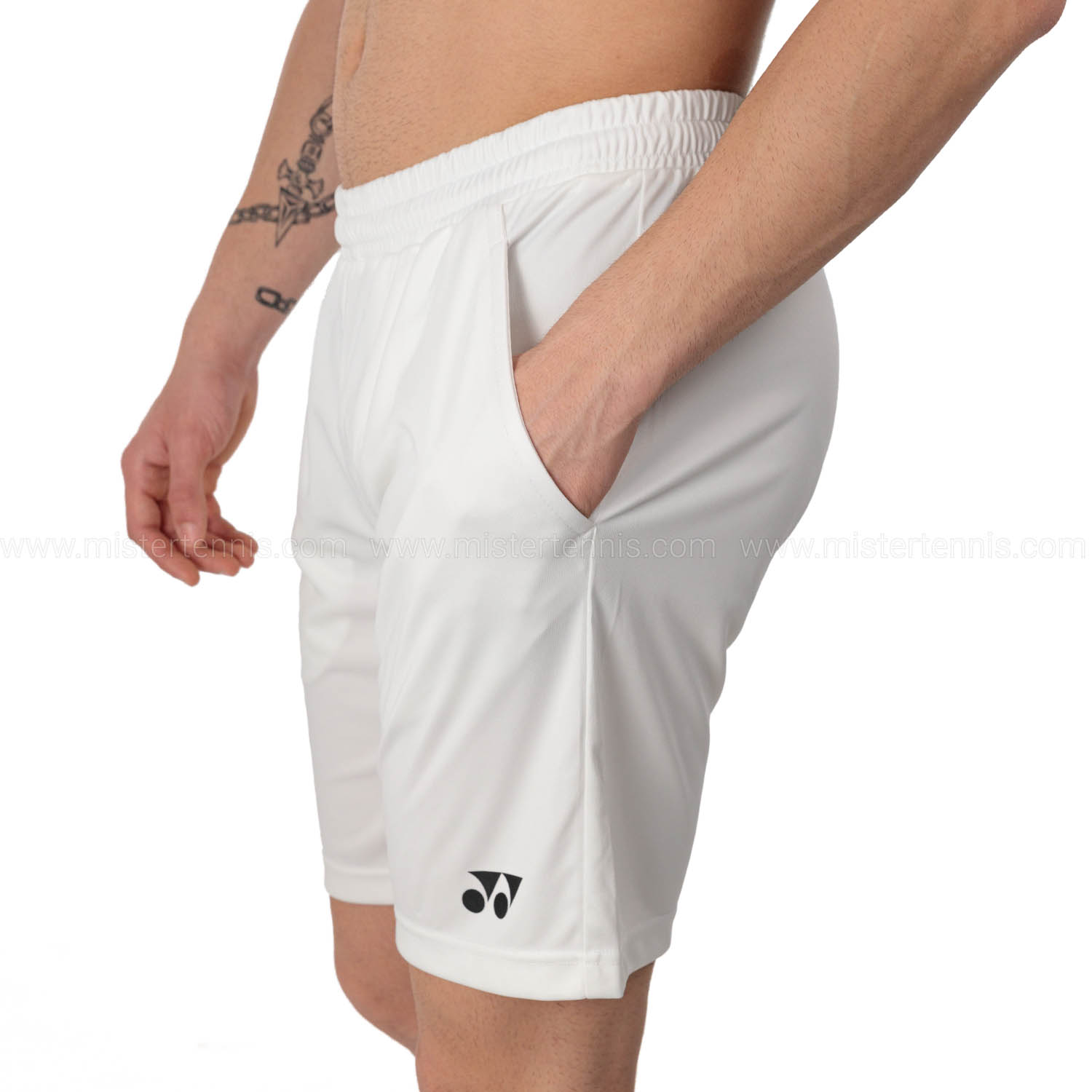 Yonex Club Knit 9in Pantaloncini - White