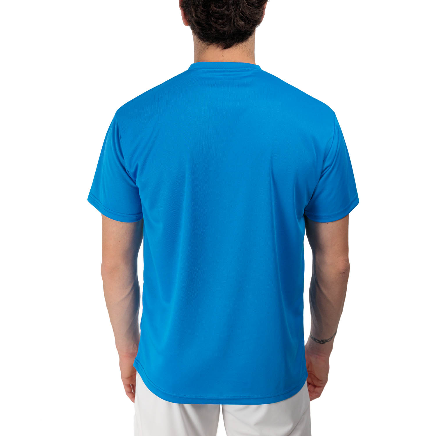 ミュージシャン lil soft tennis emblem T-shirt (Blue) L ミュージシャン lil soft tennis emblem T-shirt (Blue) L
