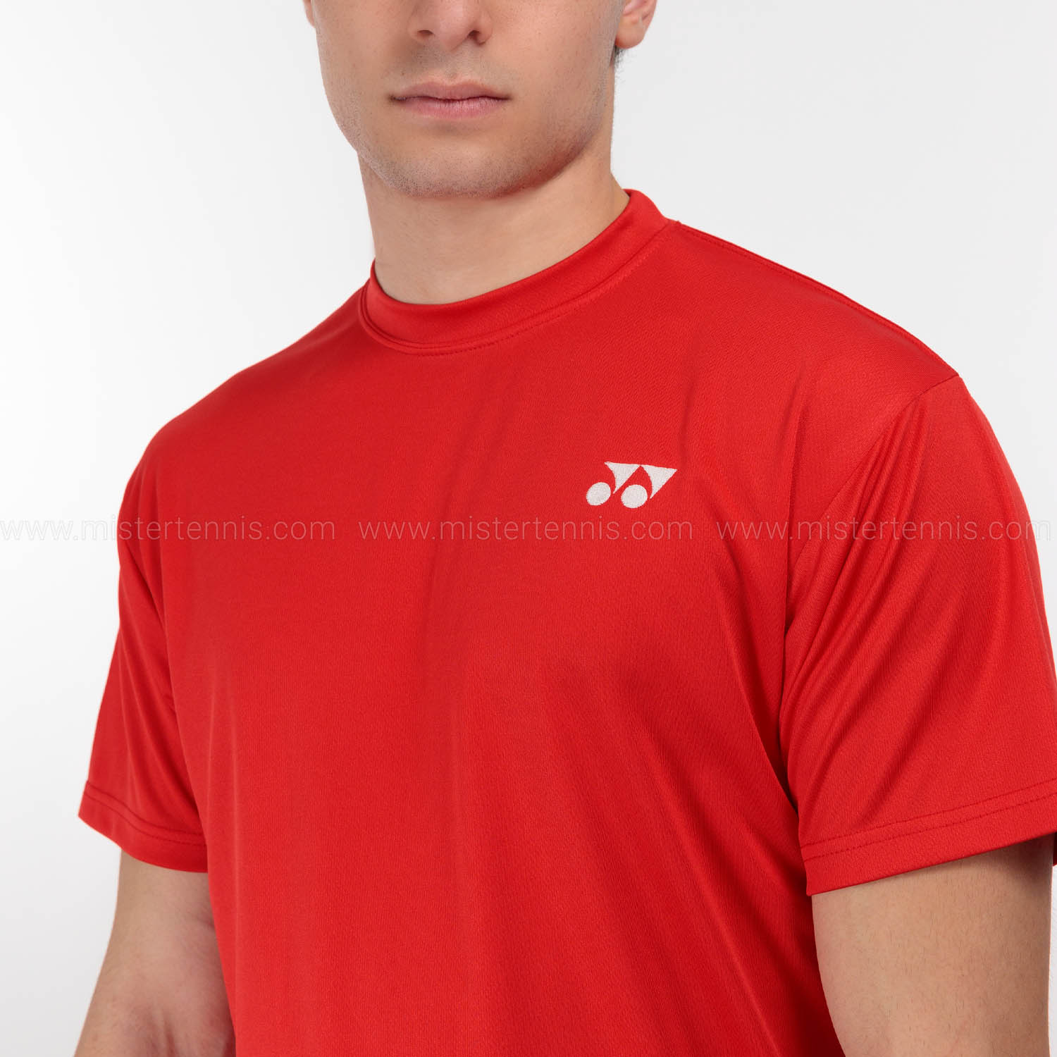 Yonex Club T-Shirt - Sunset Red