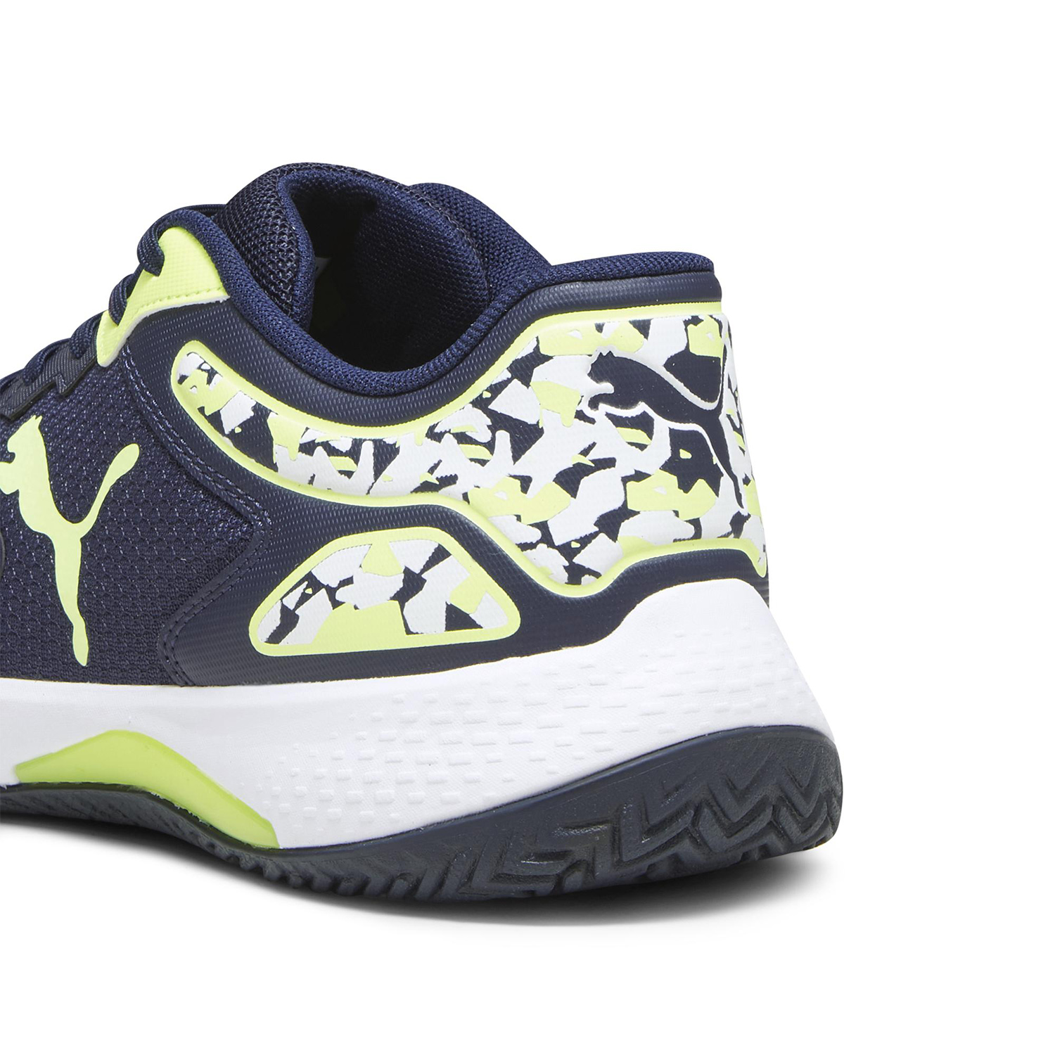 Puma Solarcourt RCT - Navy/Fast Yellow/White