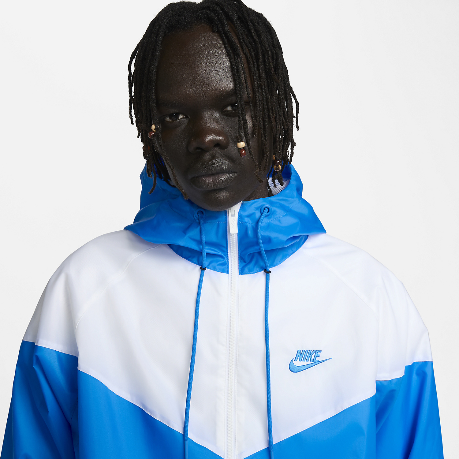 Nike Essentials Windrunner Jacket - Photo Blue/White