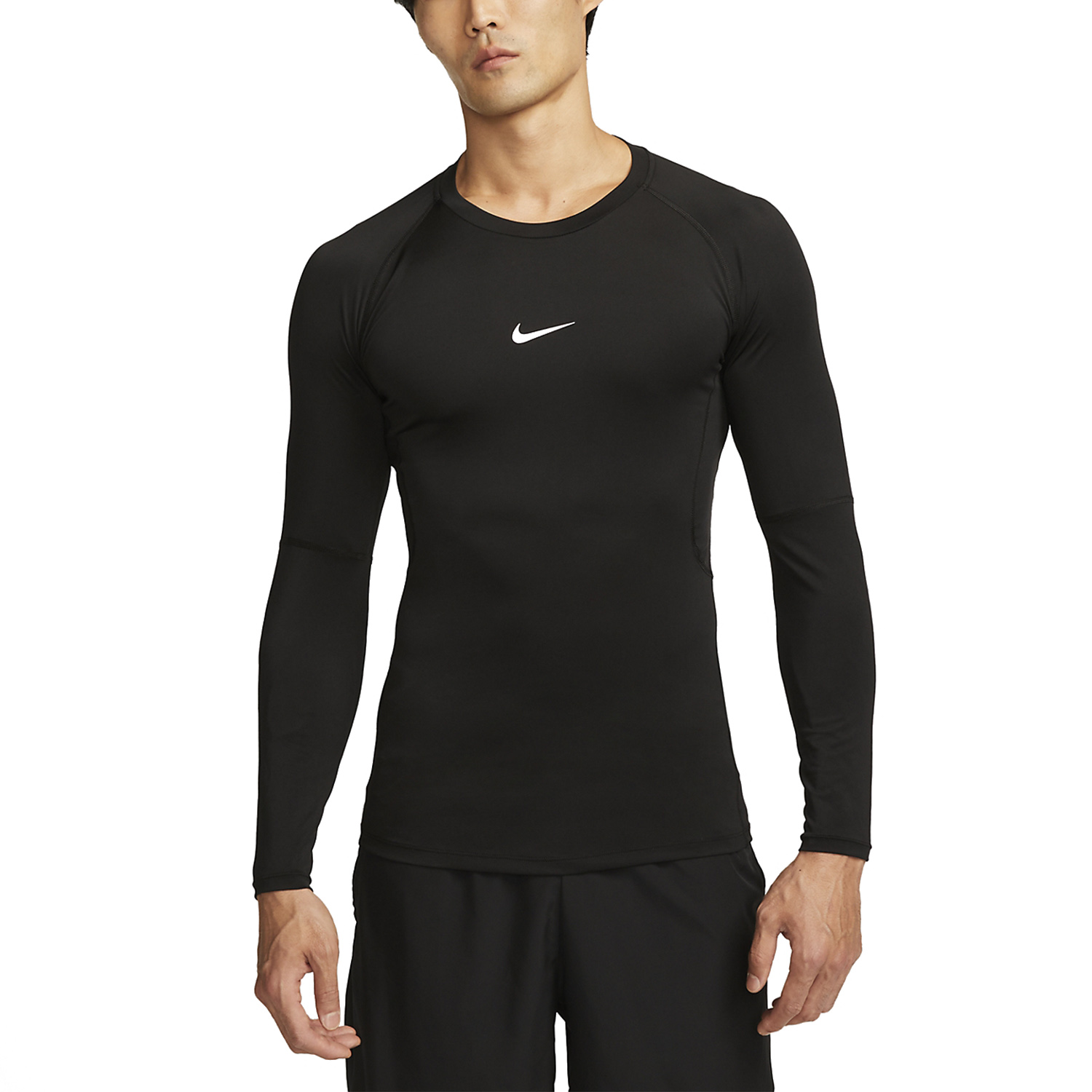 Nike Dri-FIT Pro Shirt - Black/White