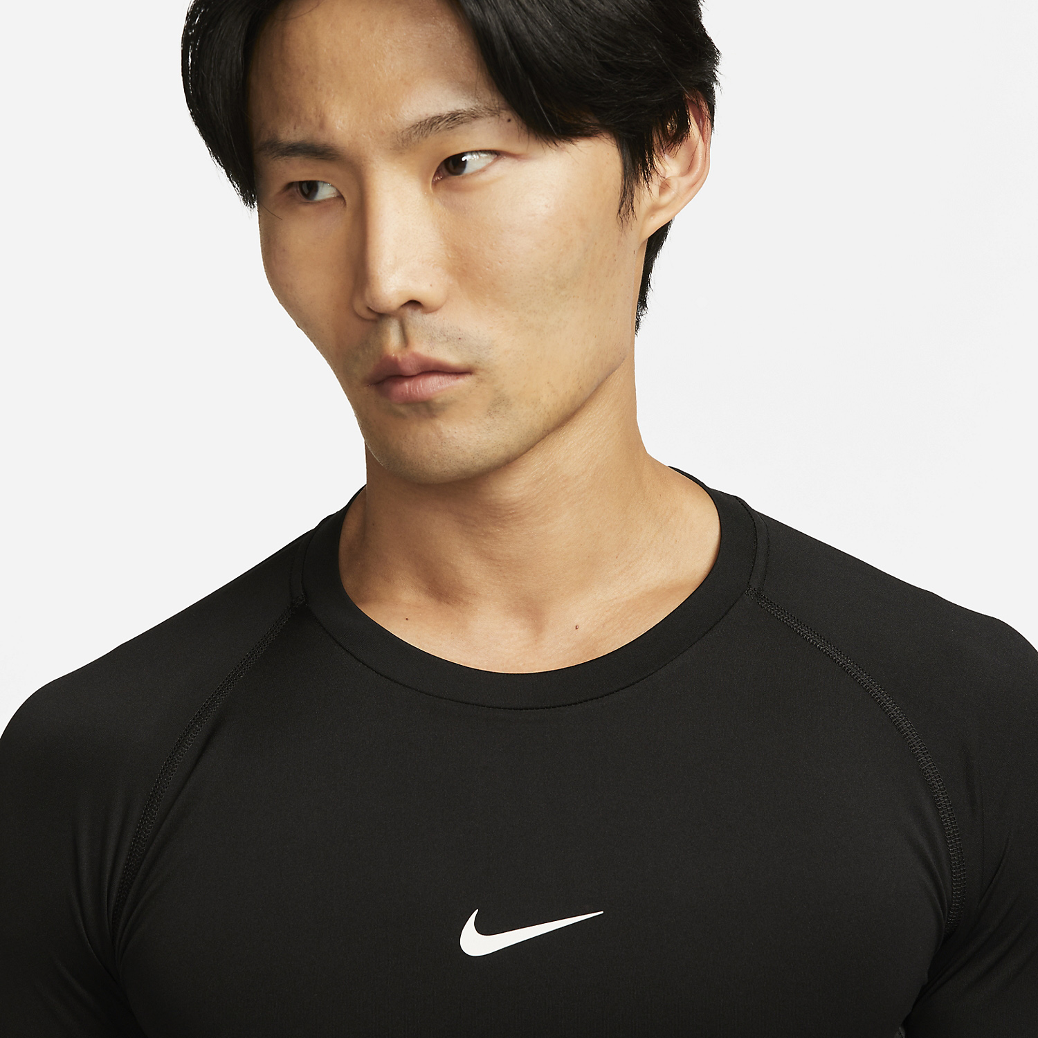 Nike Dri-FIT Pro Shirt - Black/White