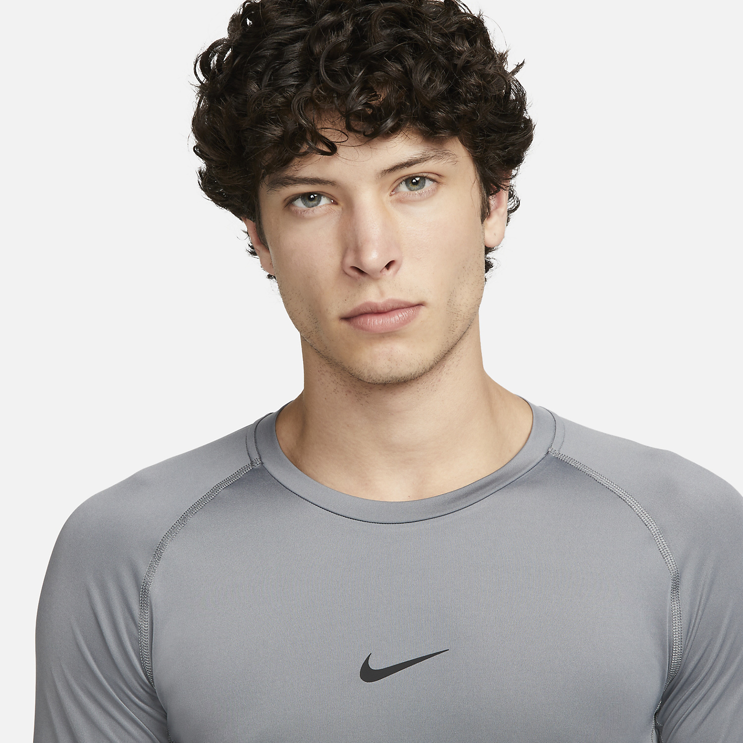 Nike Dri-FIT Pro Shirt - Smoke Grey/Black