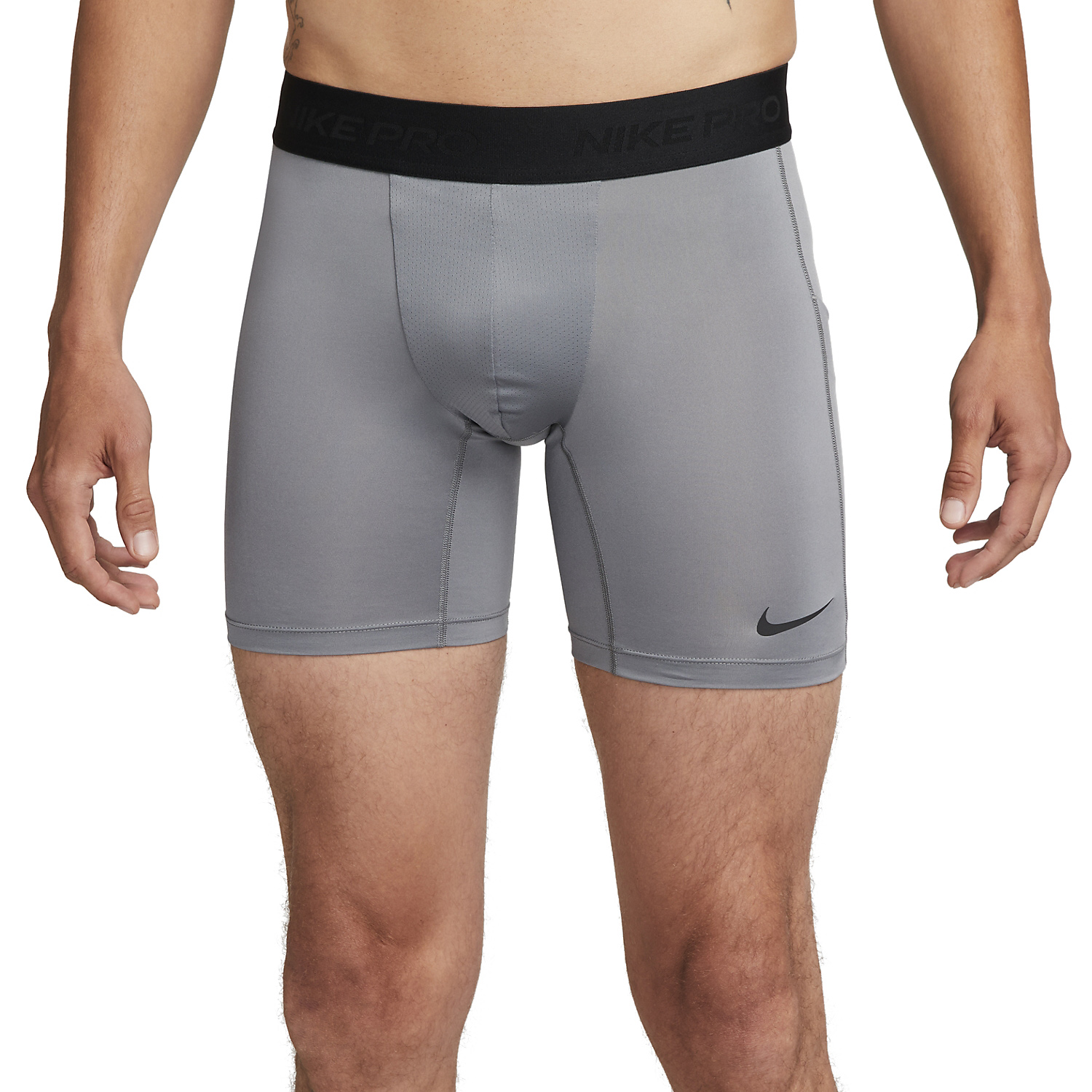 Nike Dri-FIT Pro Short Tights - Smoke Grey/Black