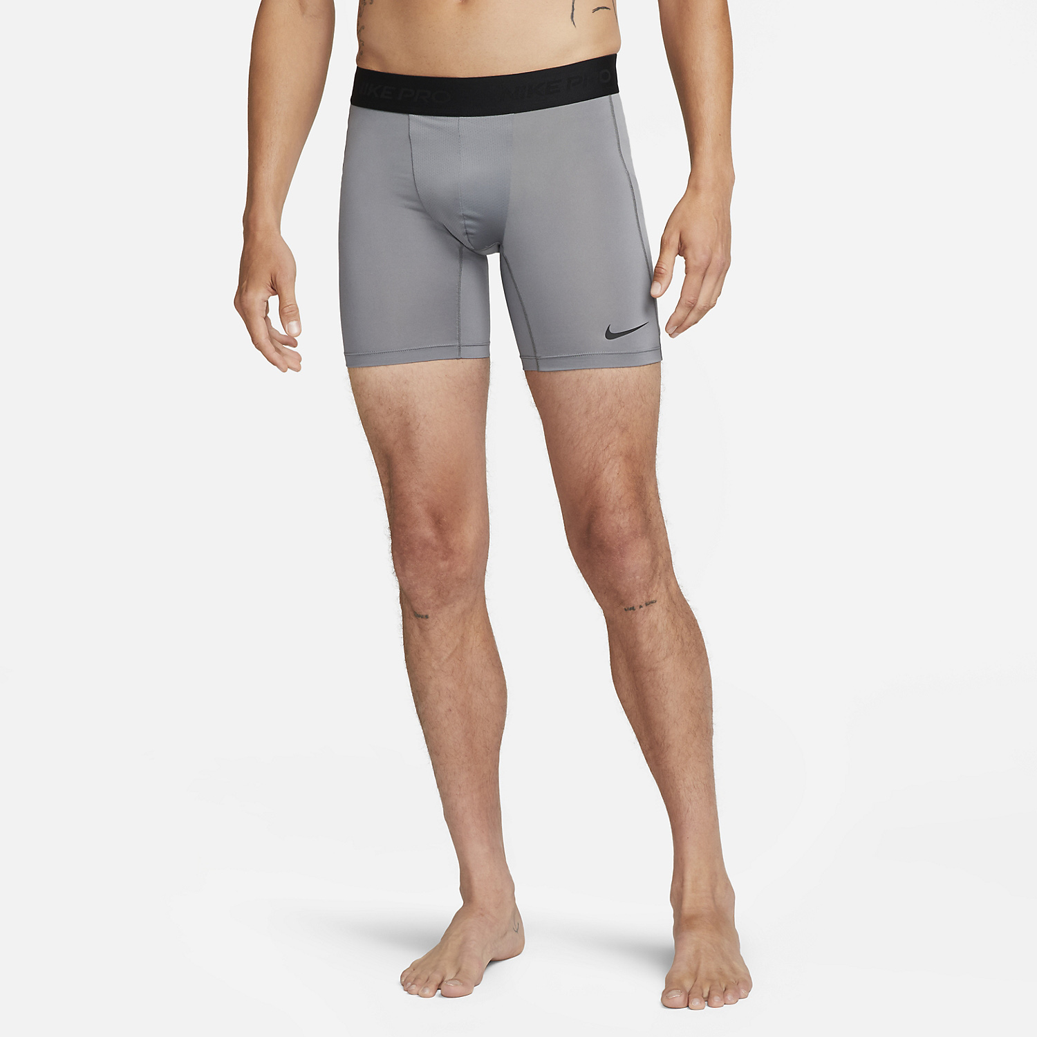 Nike Dri-FIT Pro Short Tights - Smoke Grey/Black