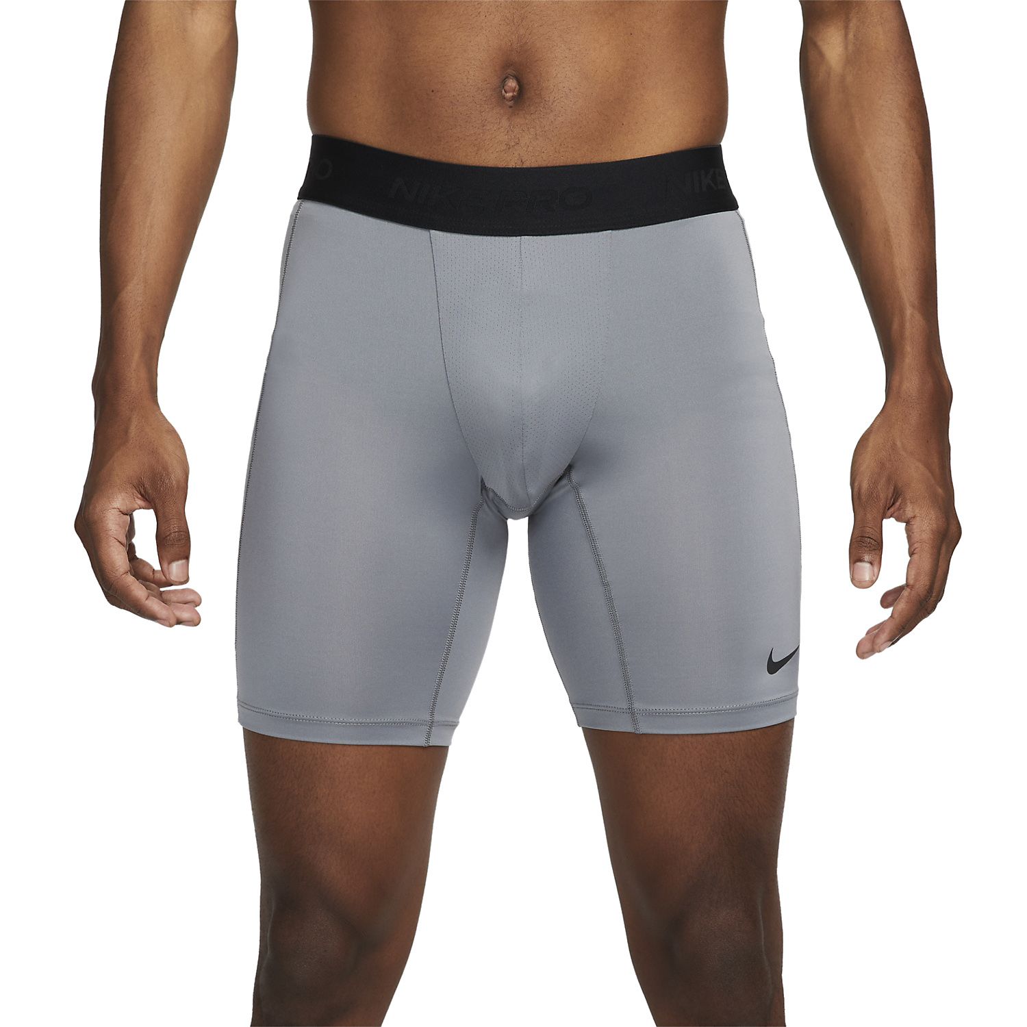 Nike Pro Mallas Cortas - Smoke Grey/Black