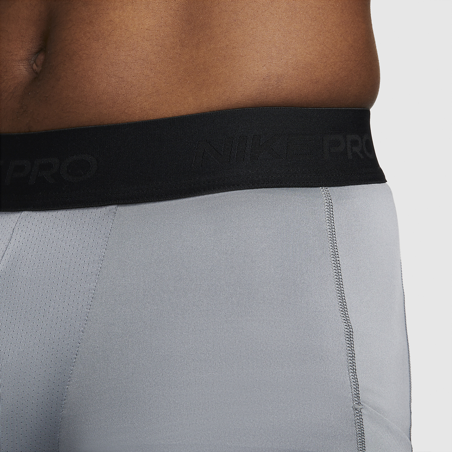 Nike Pro Mallas Cortas - Smoke Grey/Black
