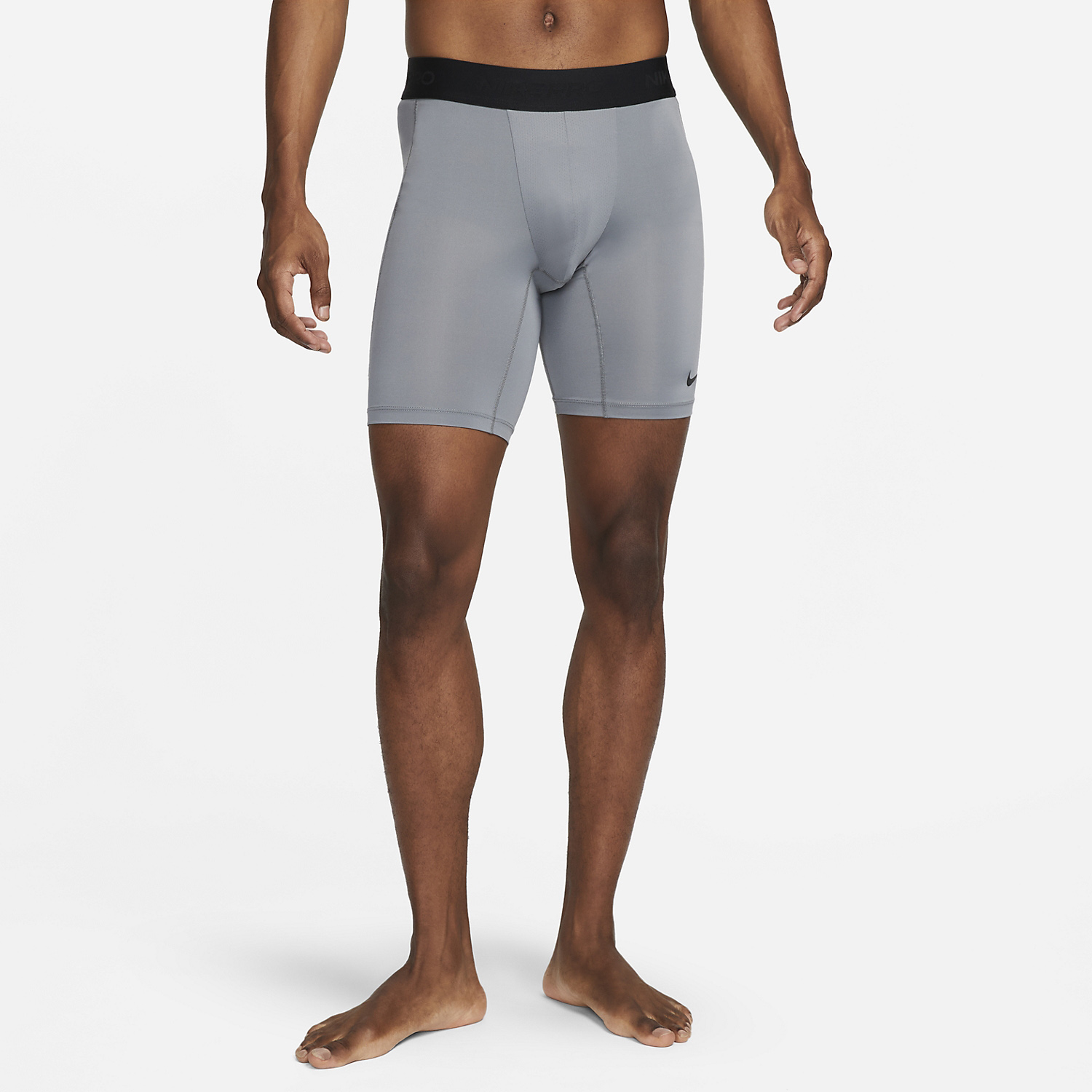 Nike Pro Mallas Cortas - Smoke Grey/Black