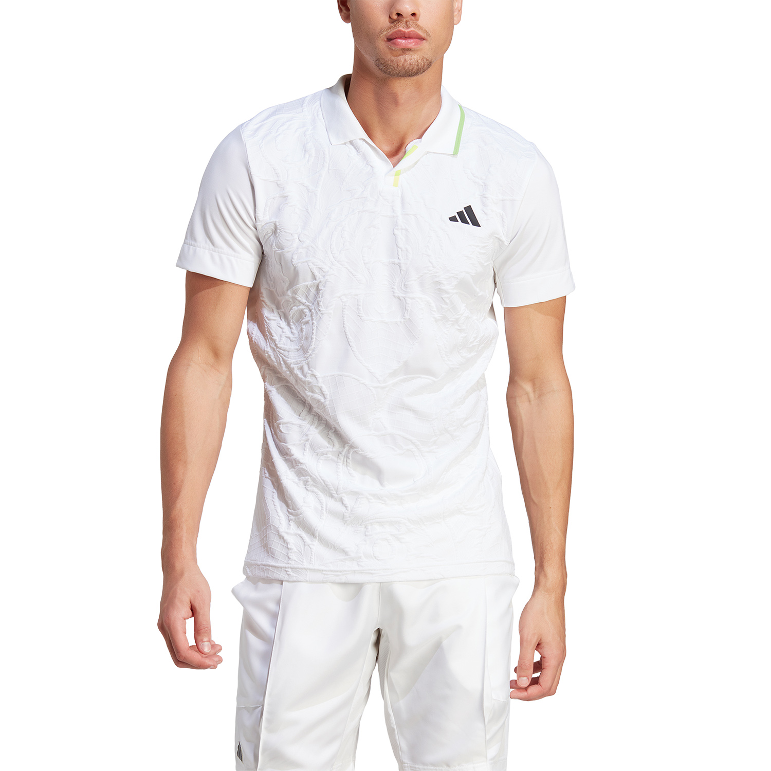 adidas FreeLift Pro Polo - White