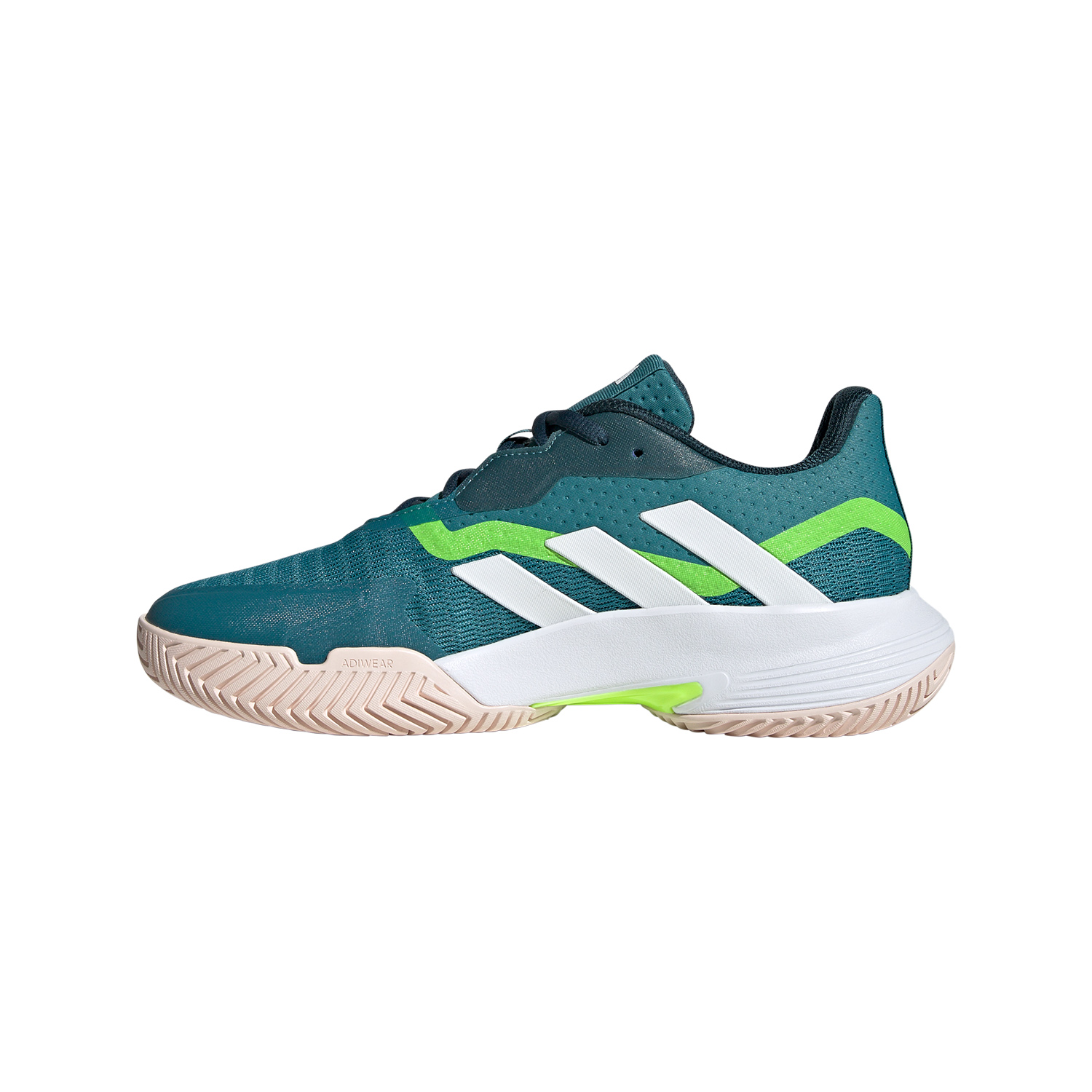 adidas Courtjam Control - Arctic Fusion/FTWR White/Lucid Lemon