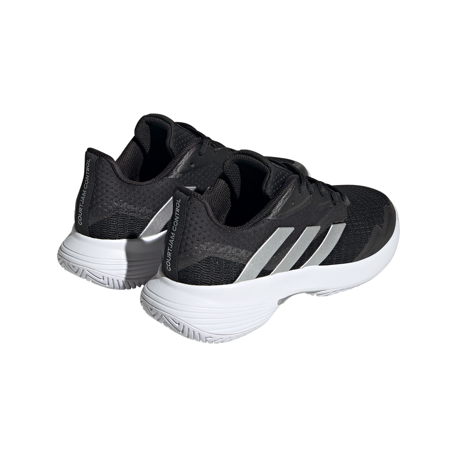 adidas Courtjam Control - Core Black/Silver Met./FTWR White