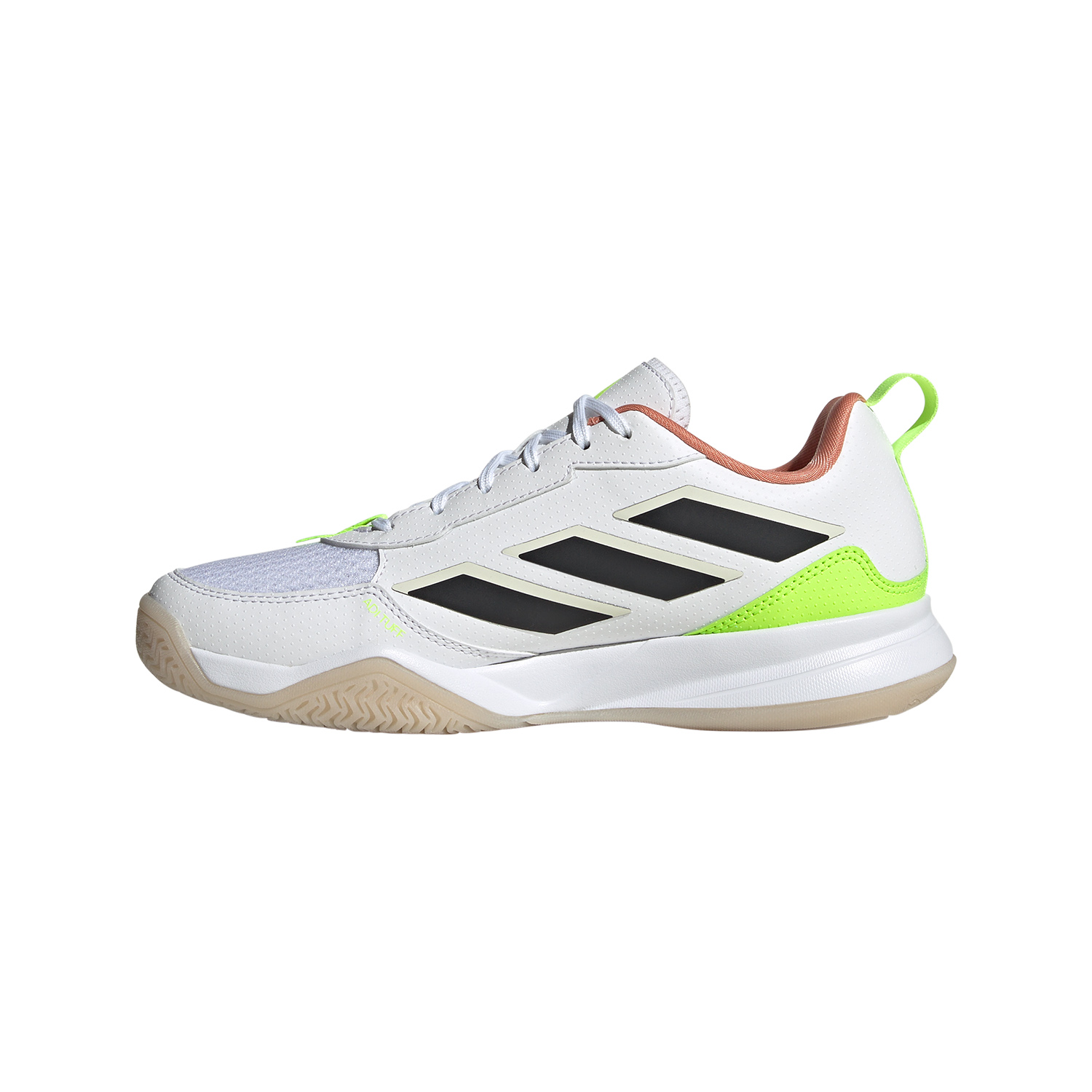 adidas AvaFlash - Cloud White/Core Black/Lucid Lemon