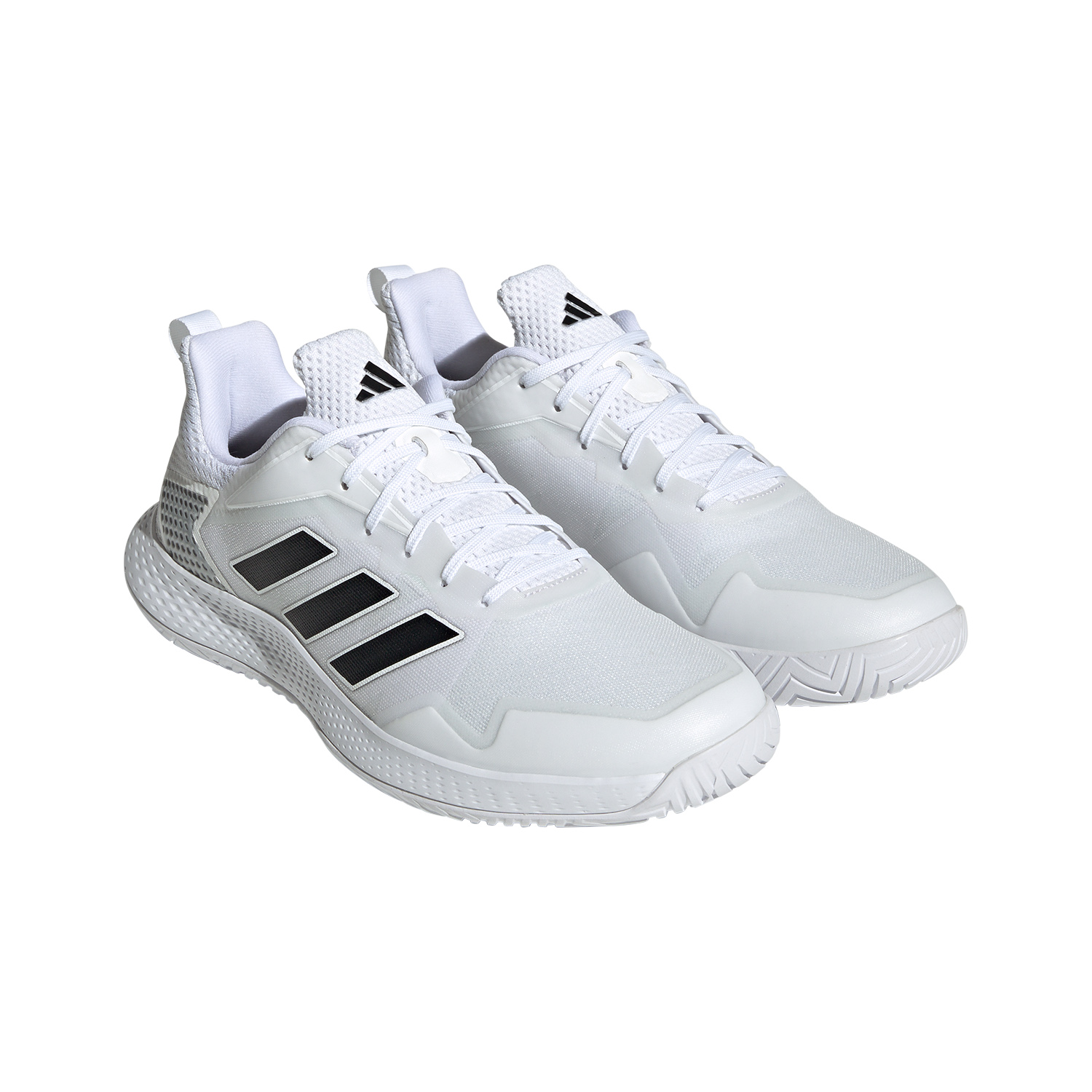 adidas Defiant Speed Men's Tennis Shoes - FTWR White/Core Black adidas Defiant Speed Men's Tennis Shoes - FTWR White/Core Black