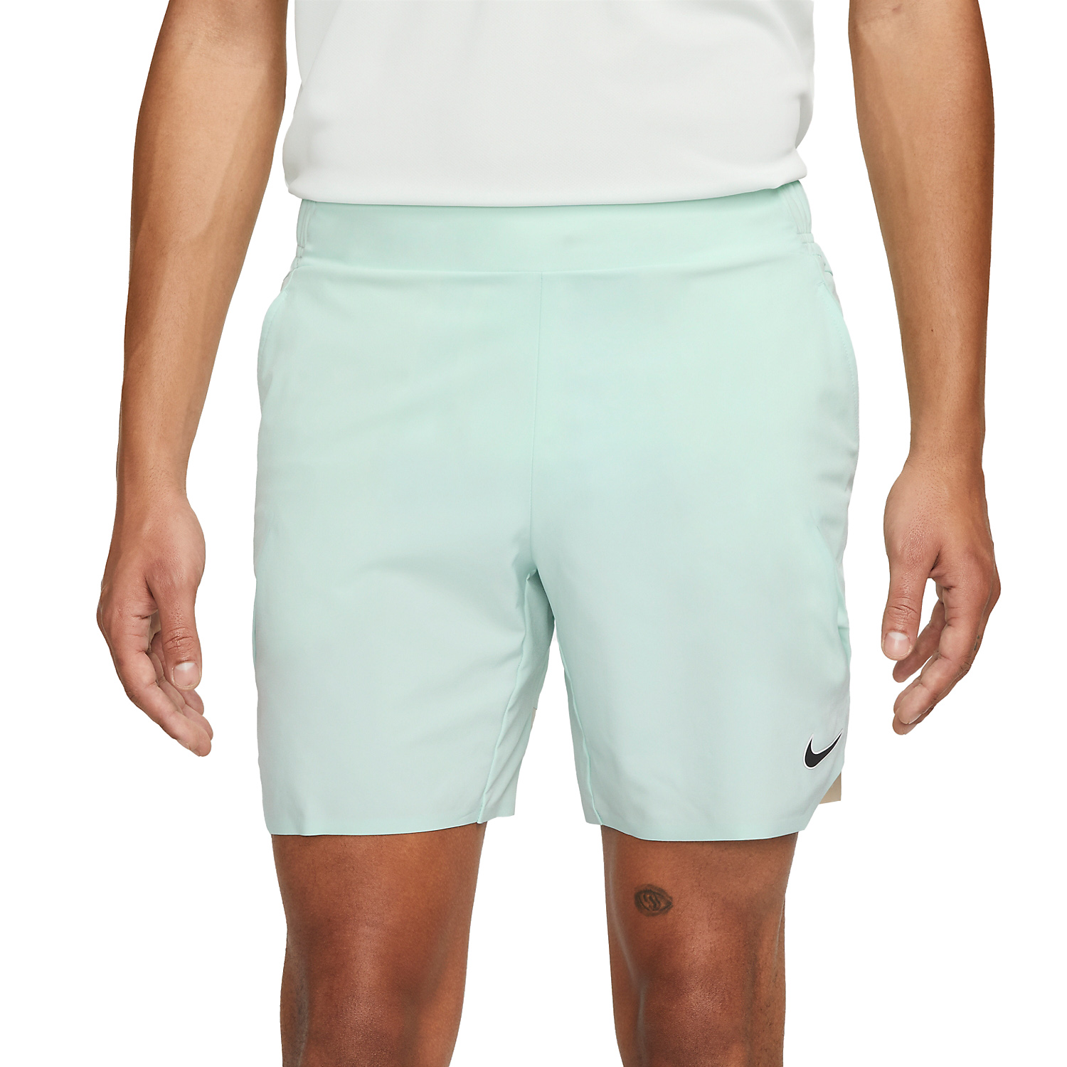 Nike Court Dri-FIT Slam 7in Pantaloncini - Jade Ice/Coconut Milk/Black