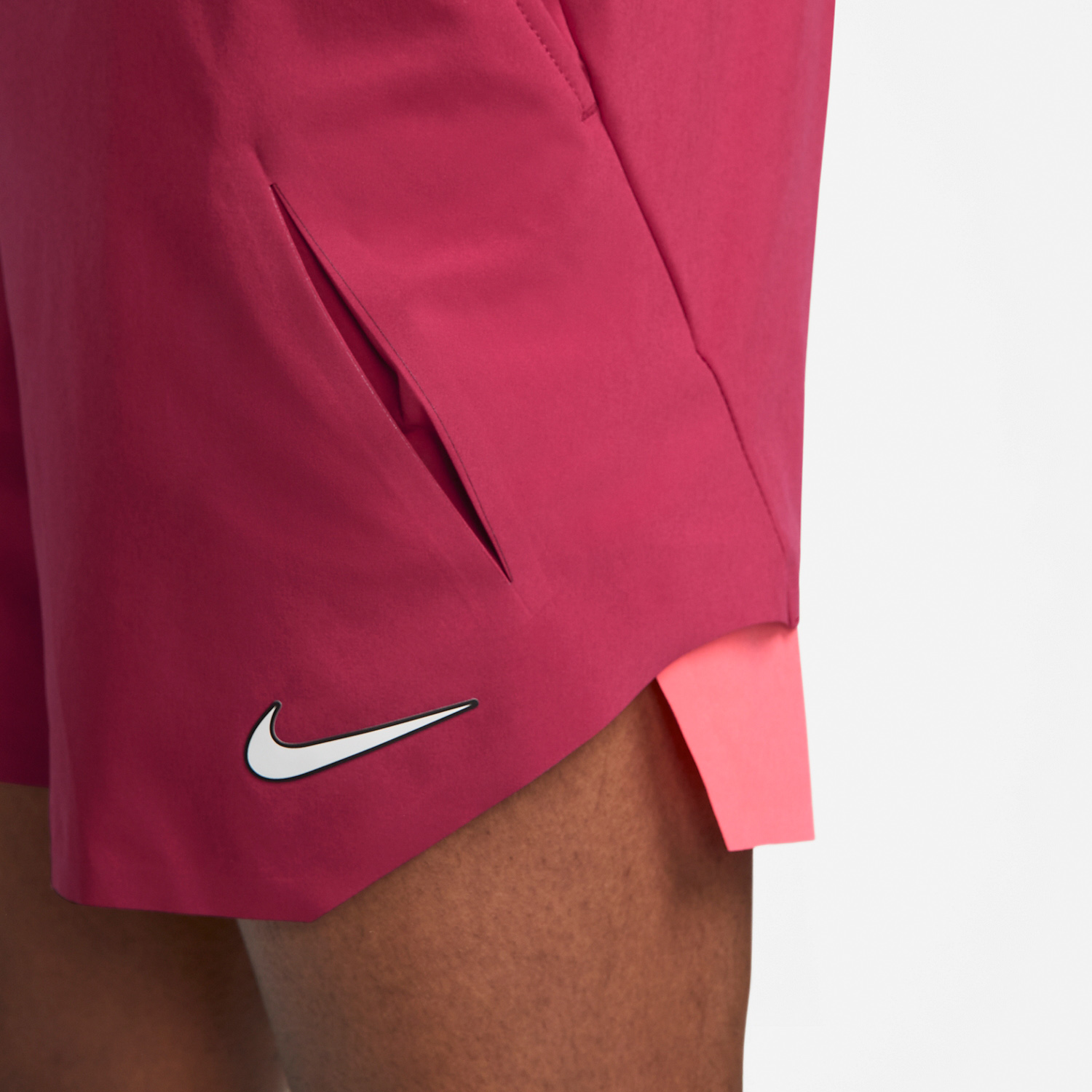 SHORTS NIKE COURT DRI-FIT SLAM - VERMELHO