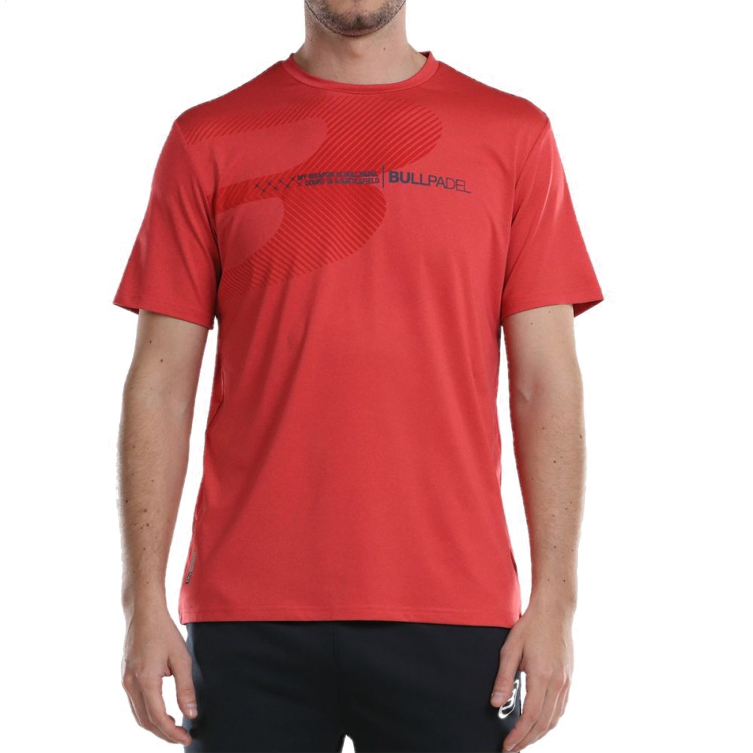 Bullpadel Aires T-Shirt - Cereza Vigore