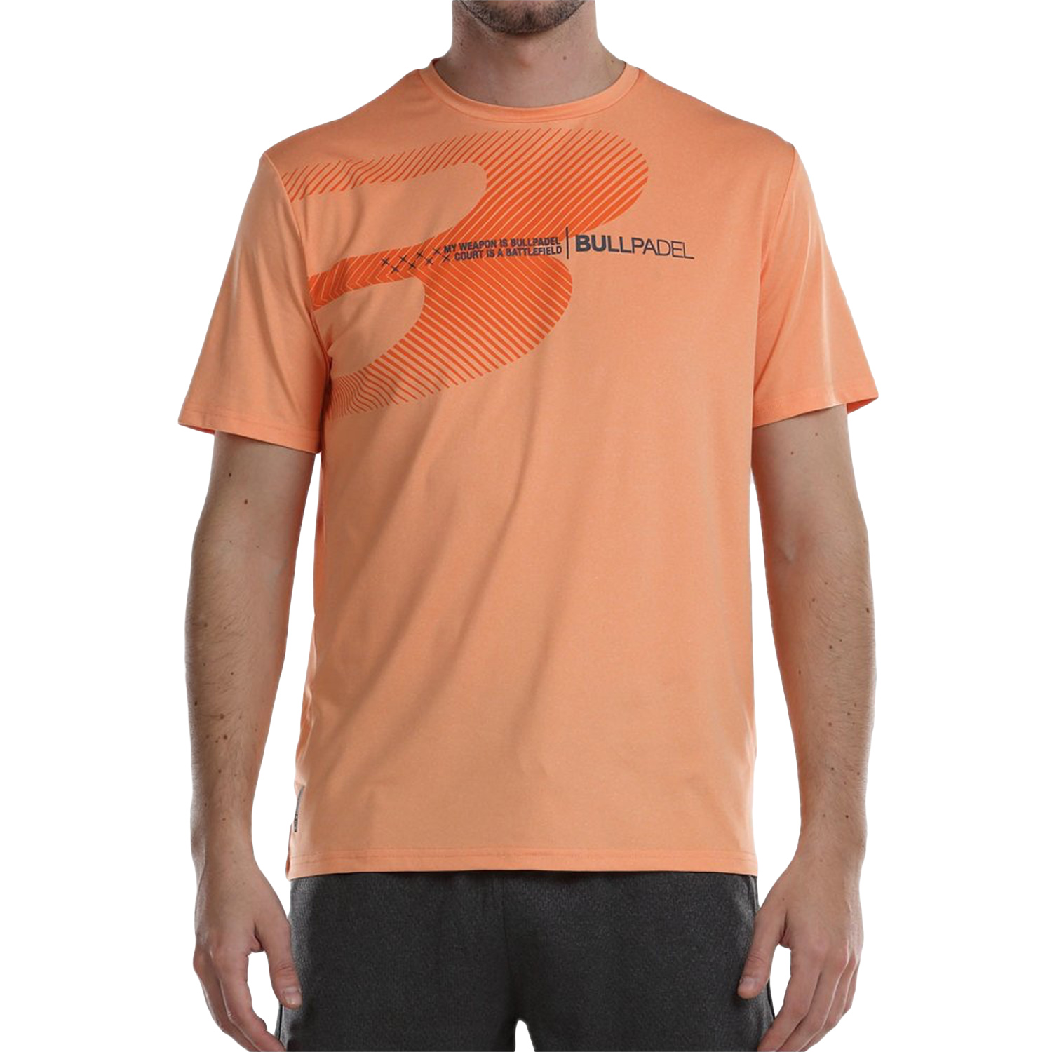 Bullpadel Aires T-Shirt - Naranja Vigore