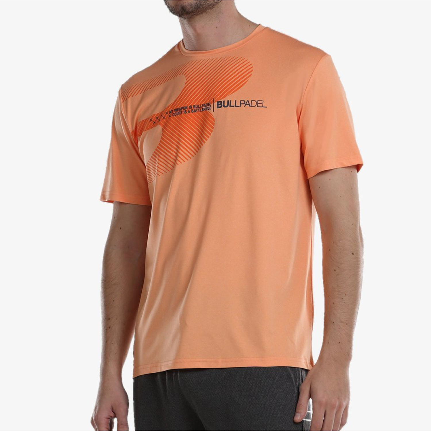 Bullpadel Aires Camiseta - Naranja Vigore